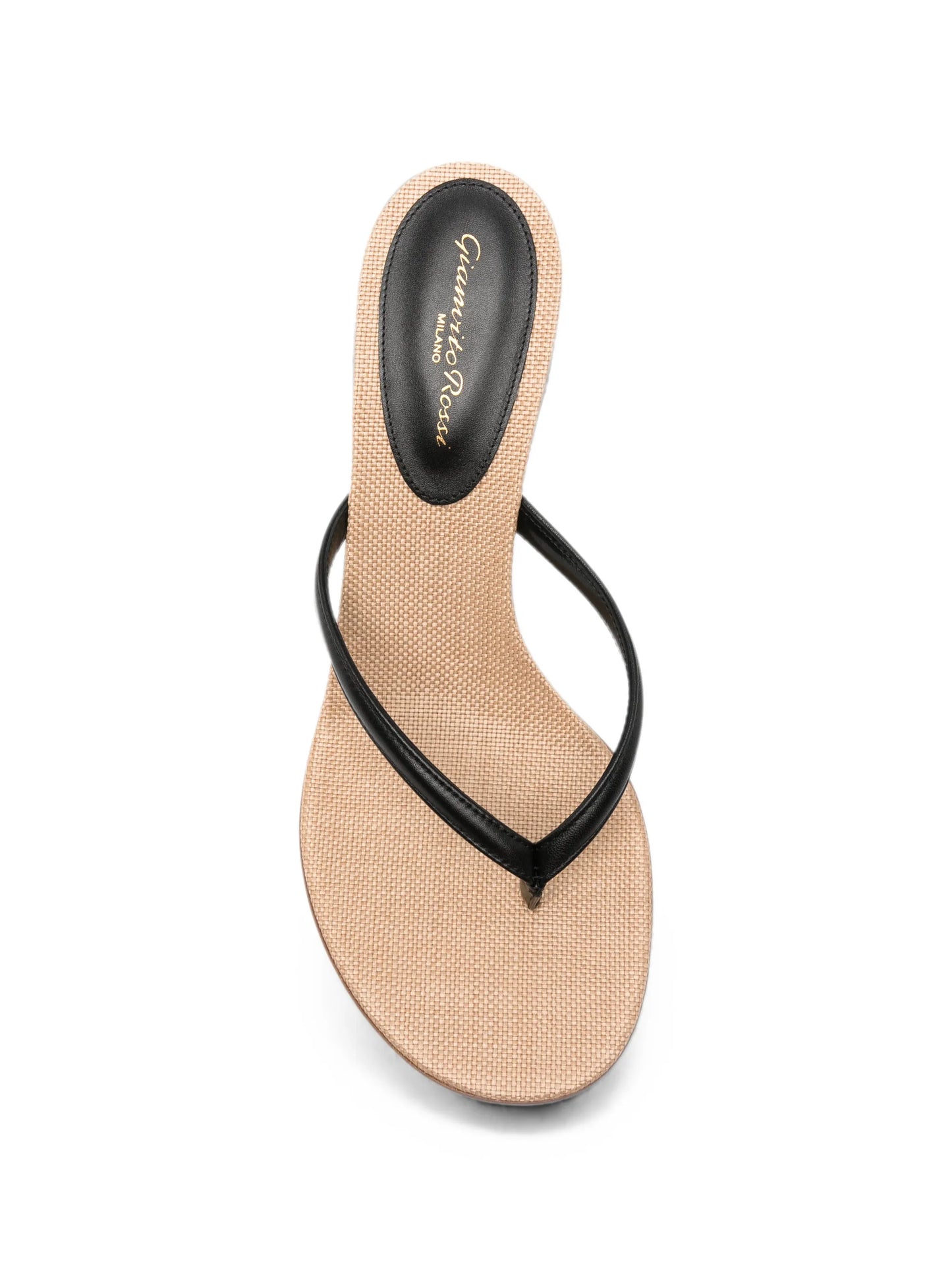 Calypso leather-strap heeled sandals