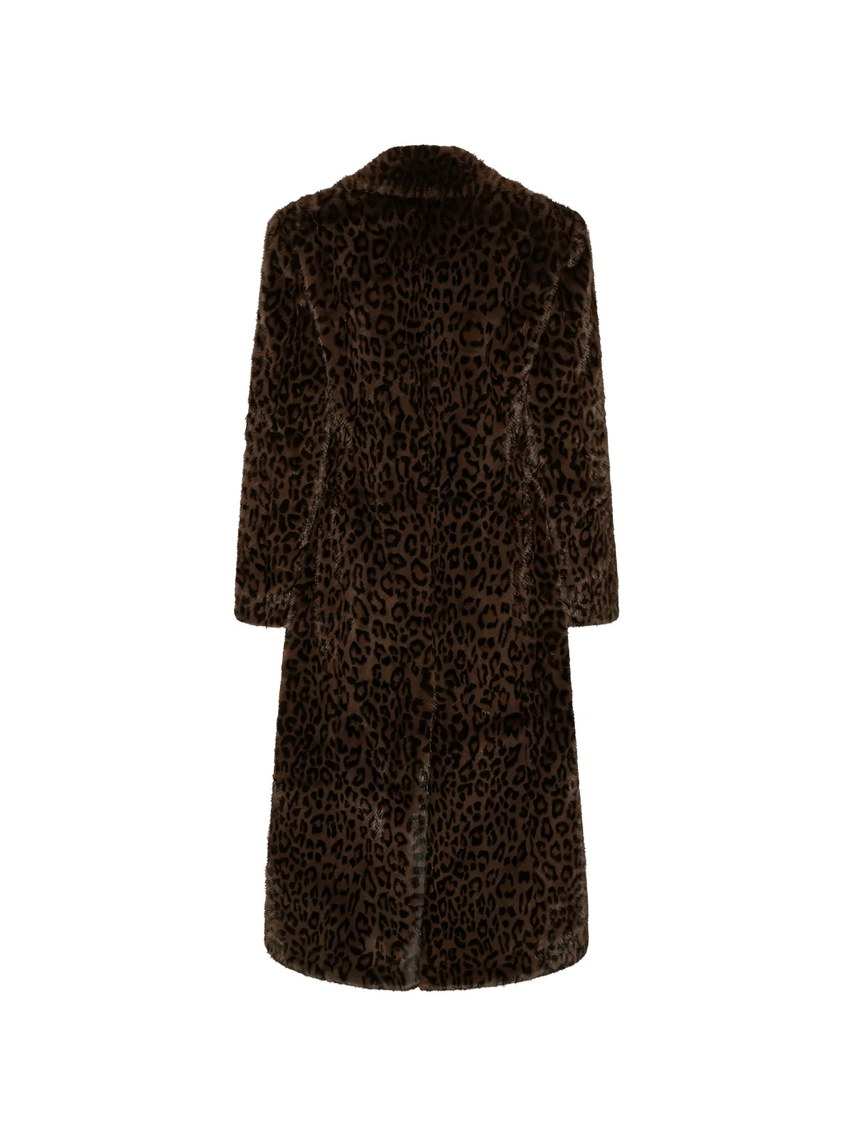 faux fur coat leopard