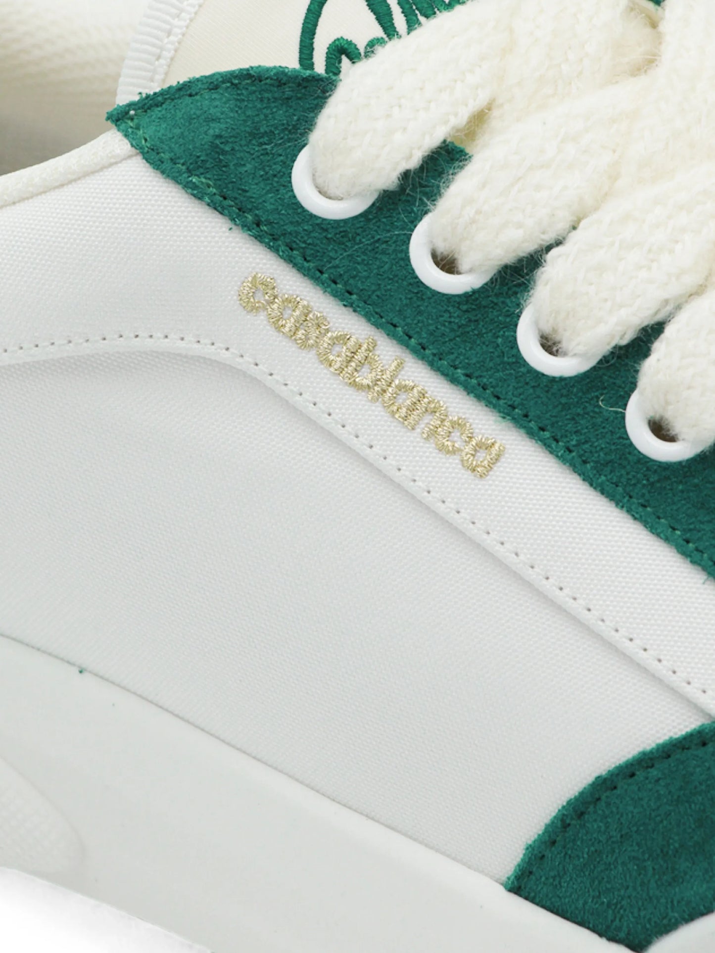 men's white & green Del Mar sneaker