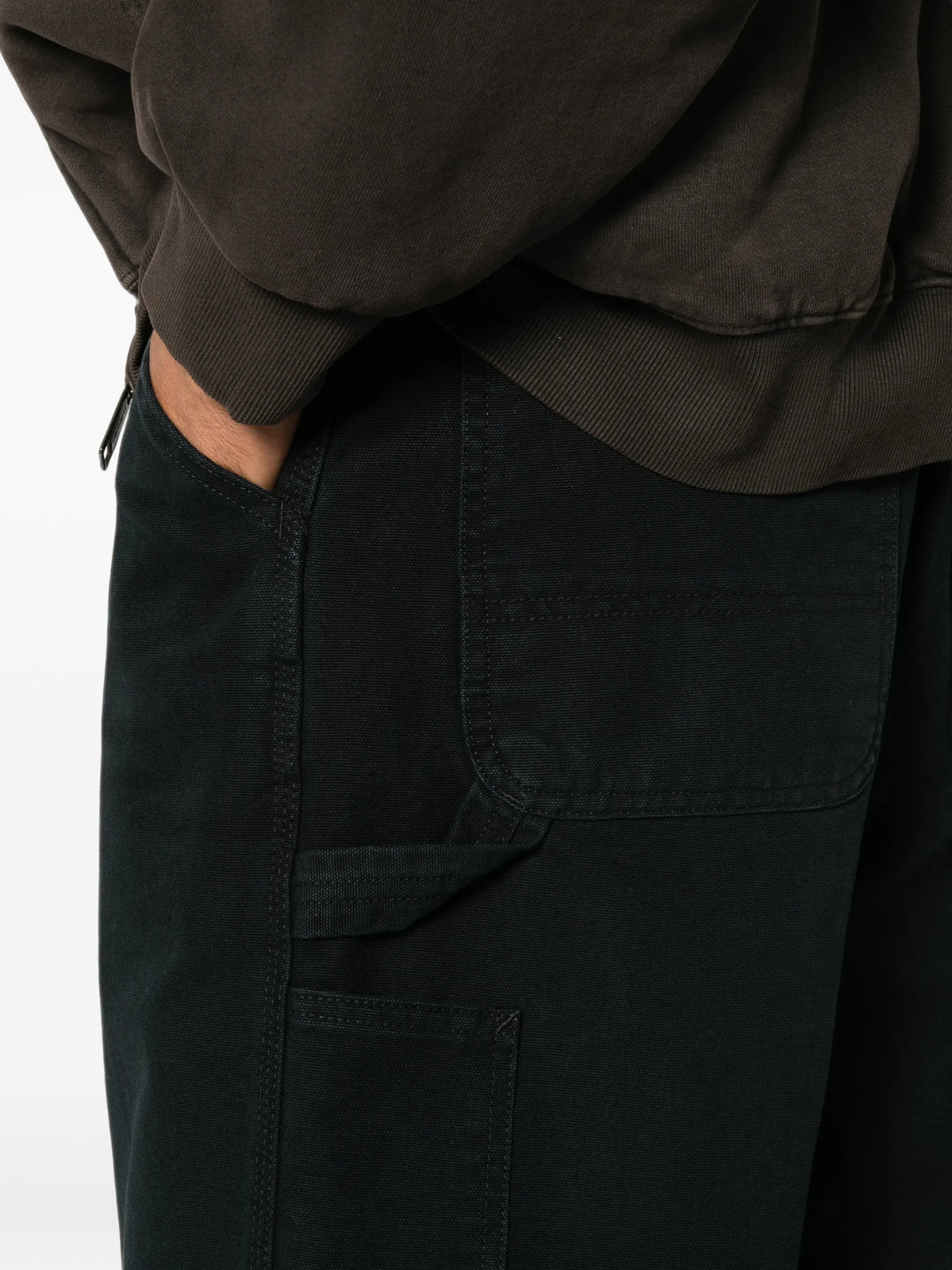 Single Knee canvas shorts