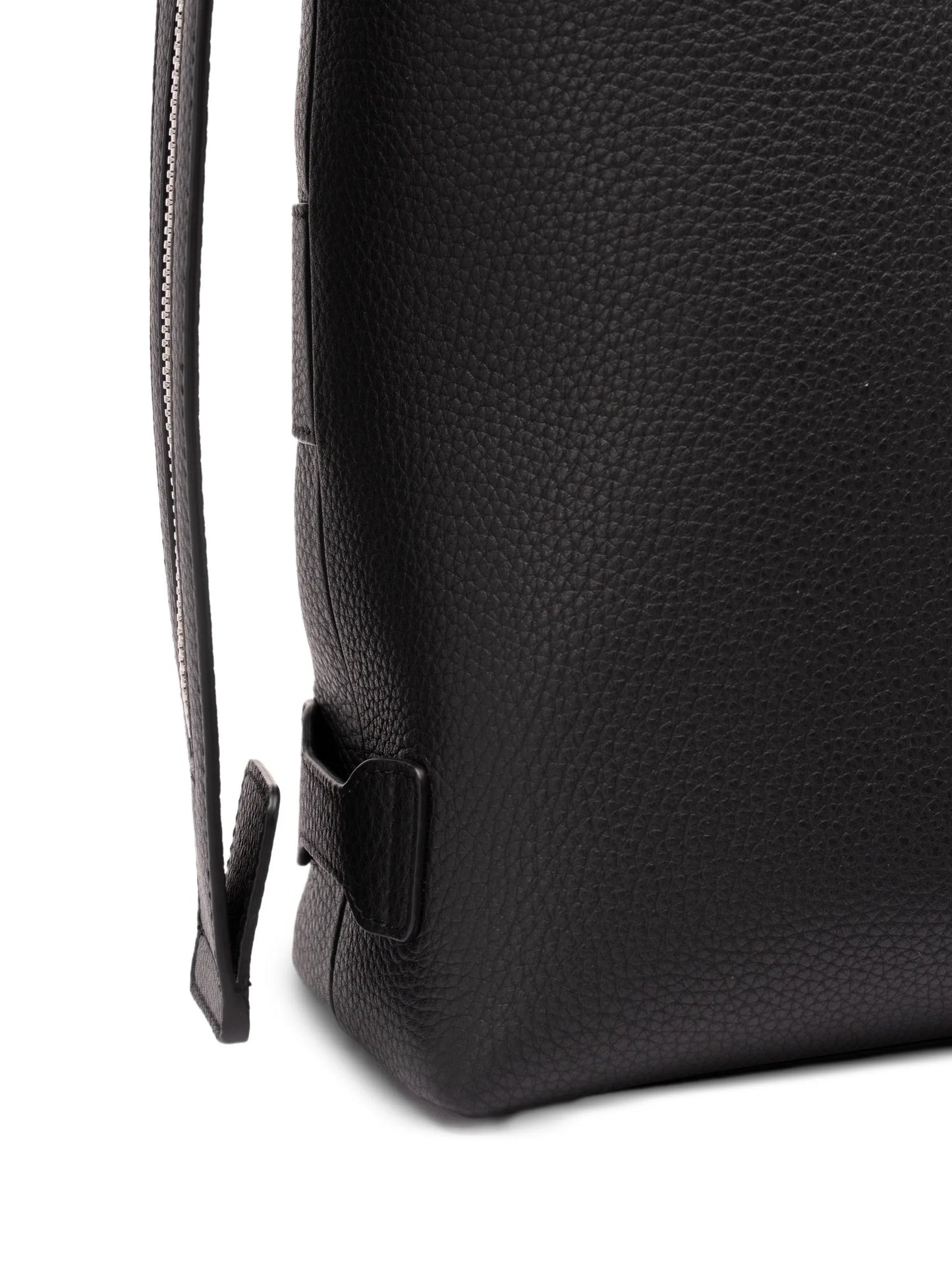 pebbled-leather briefcase