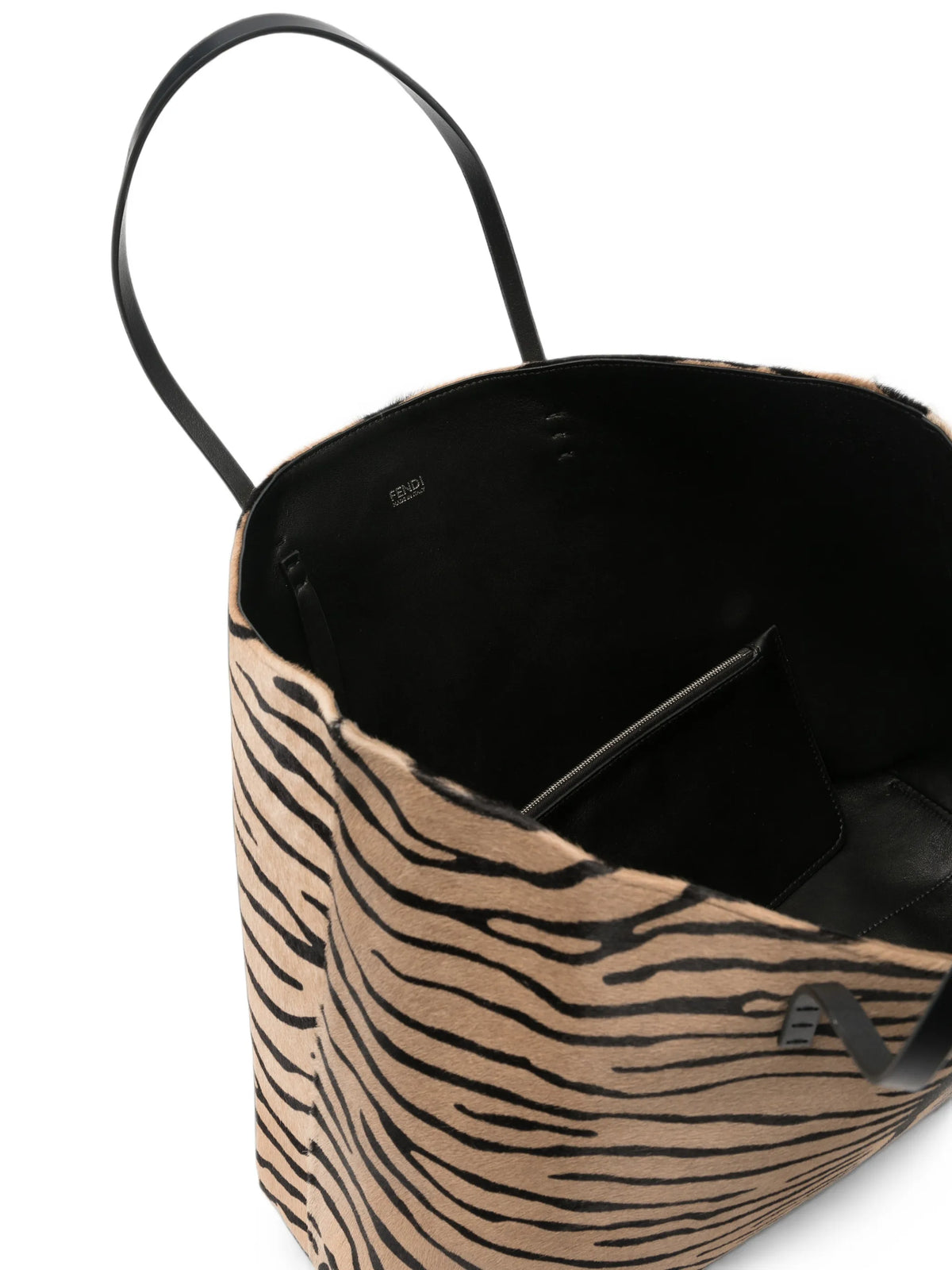 medium Roll Kebir tiger-print tote bag
