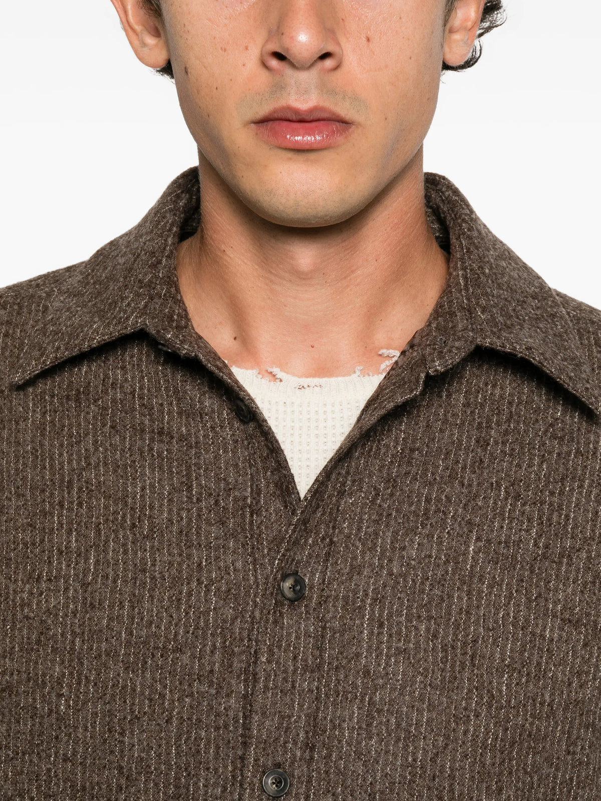 Marani striped overshirt