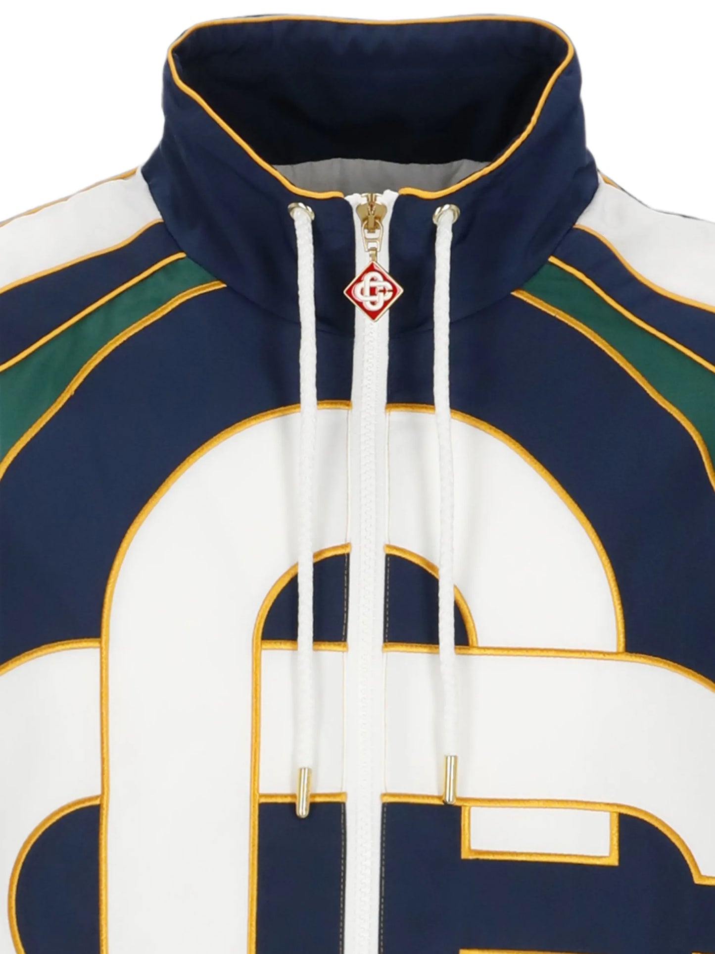 zip-fastening logo-detail jacket