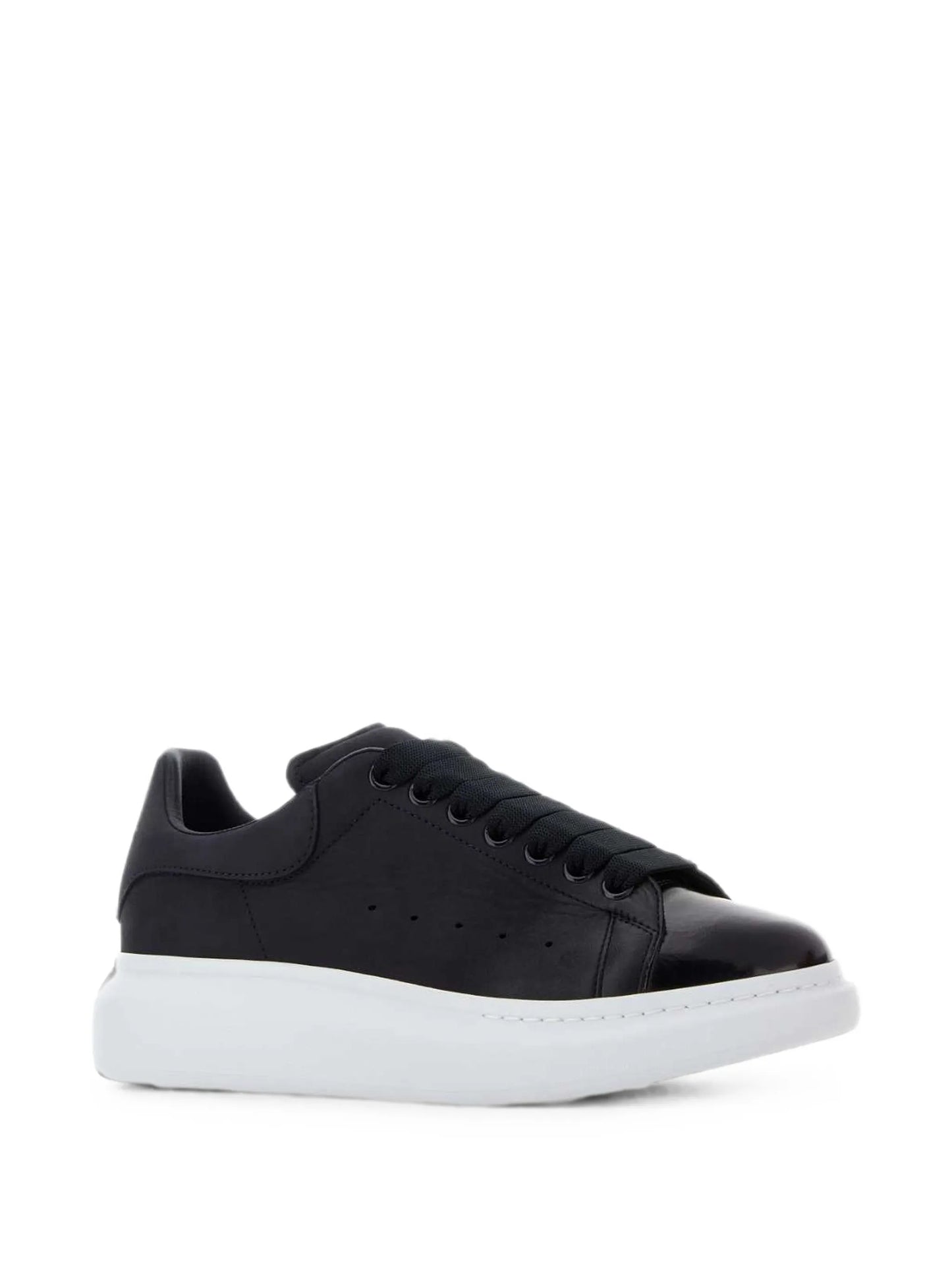 Oversized lace-up sneakers