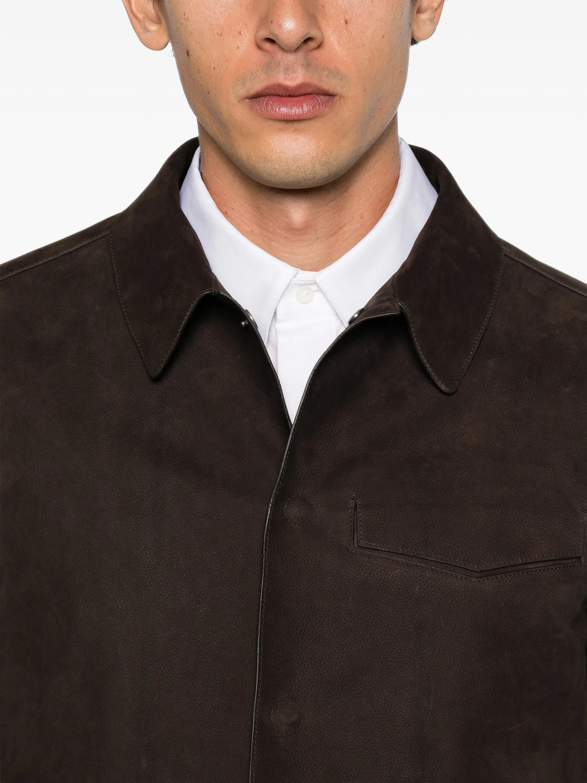 nubuck leather jacket