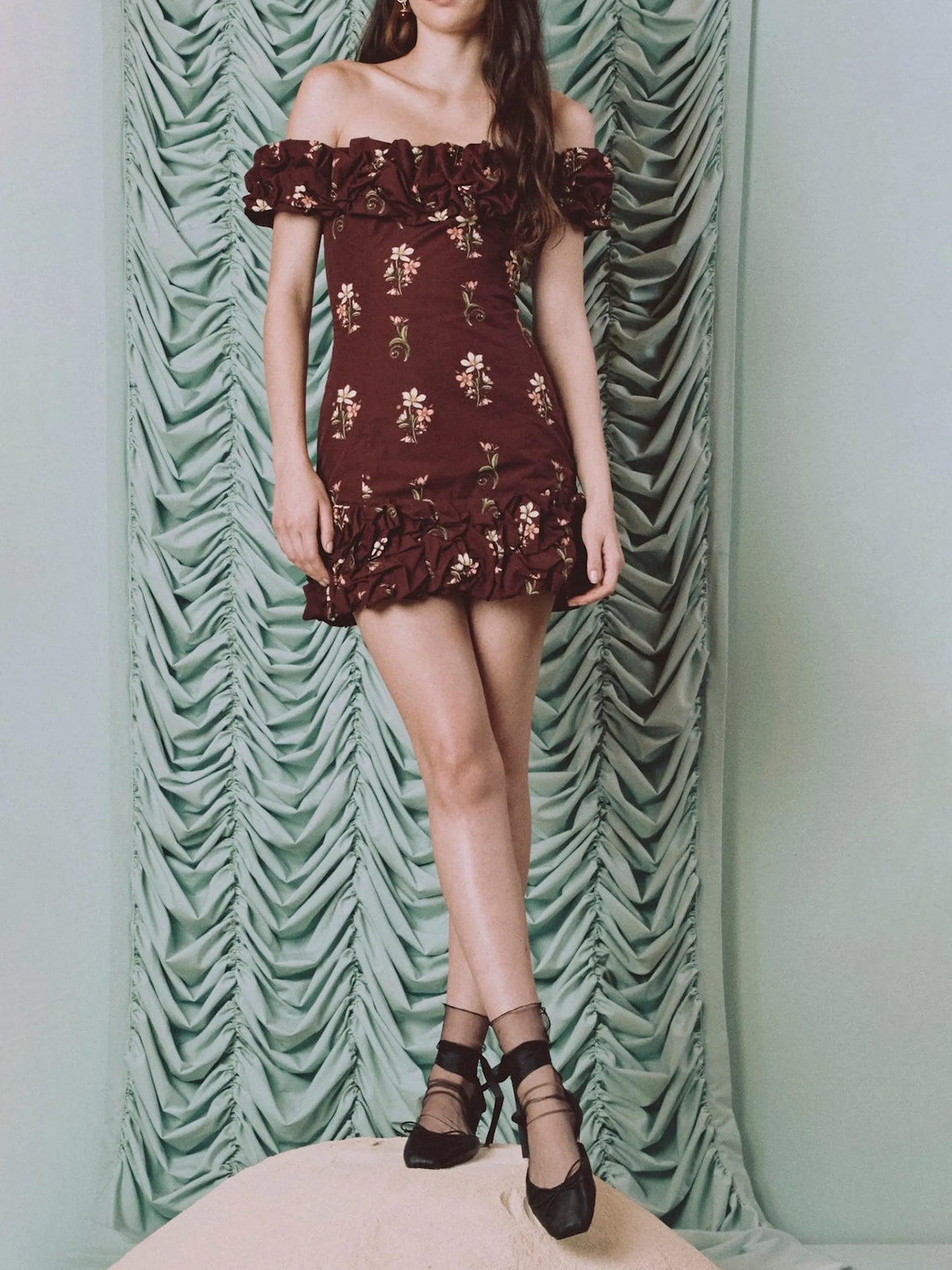 Jardin Noche mini dress