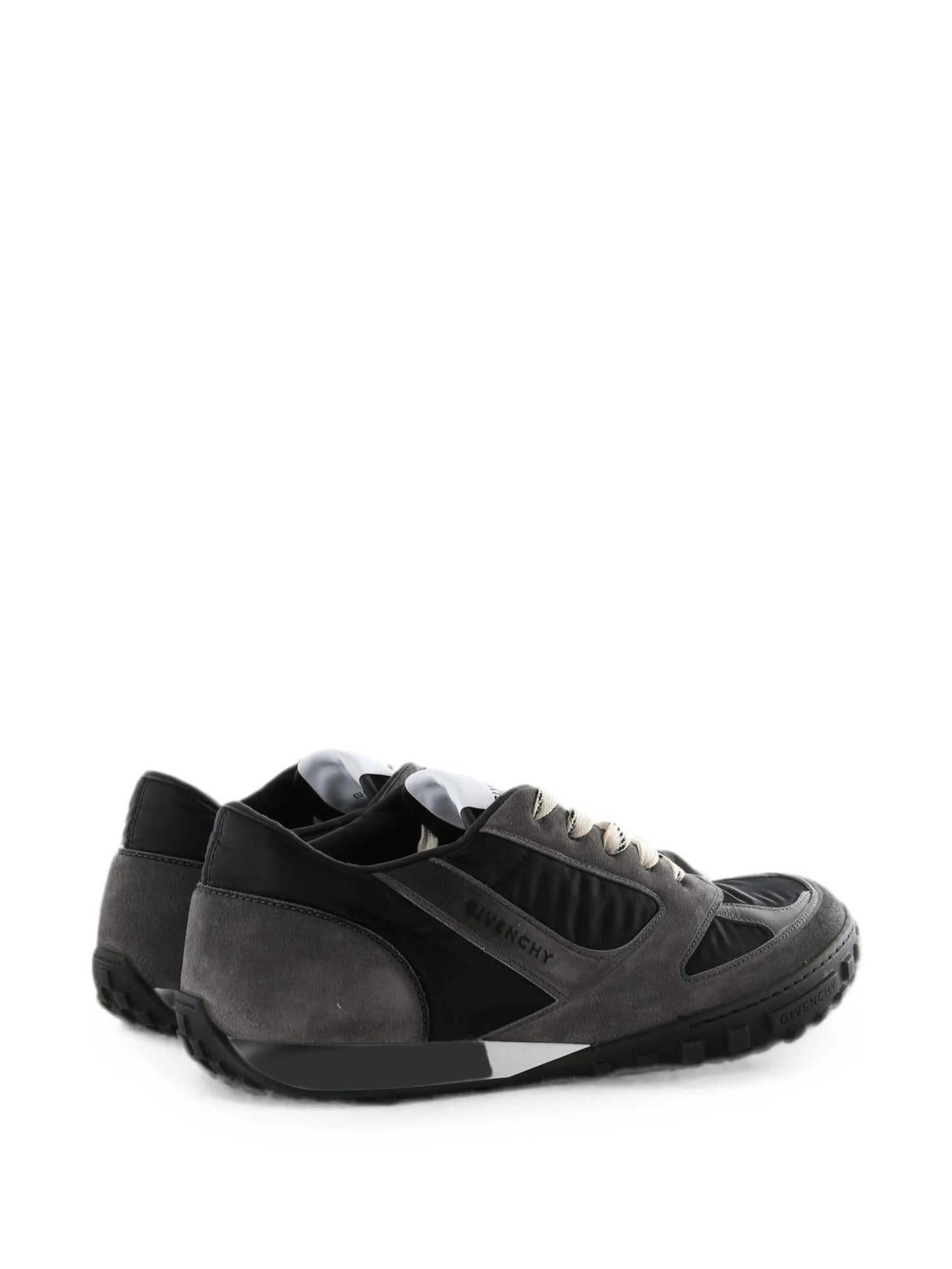 Glide suede-panelled sneakers