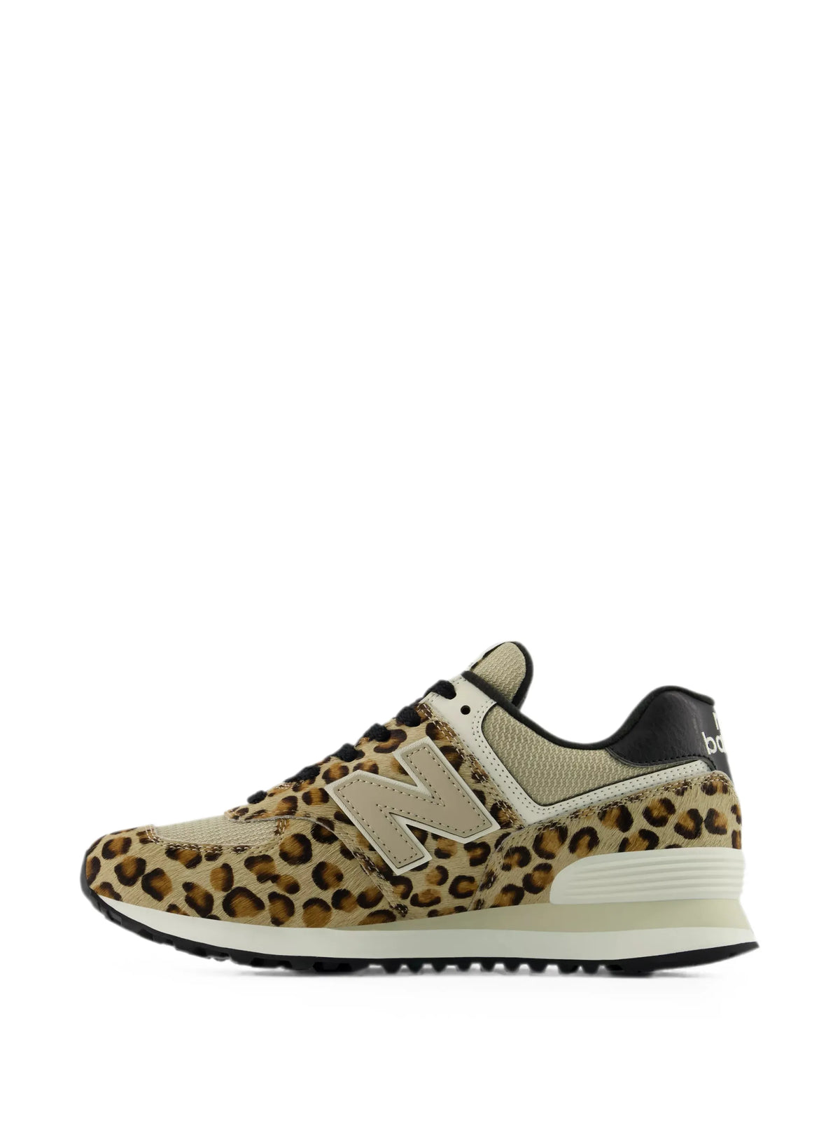574 leopard-print sneakers