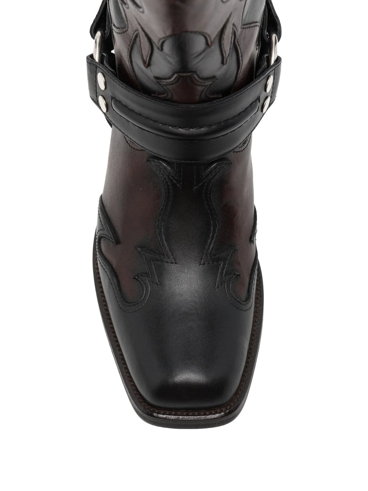 Sylvester leather western boots