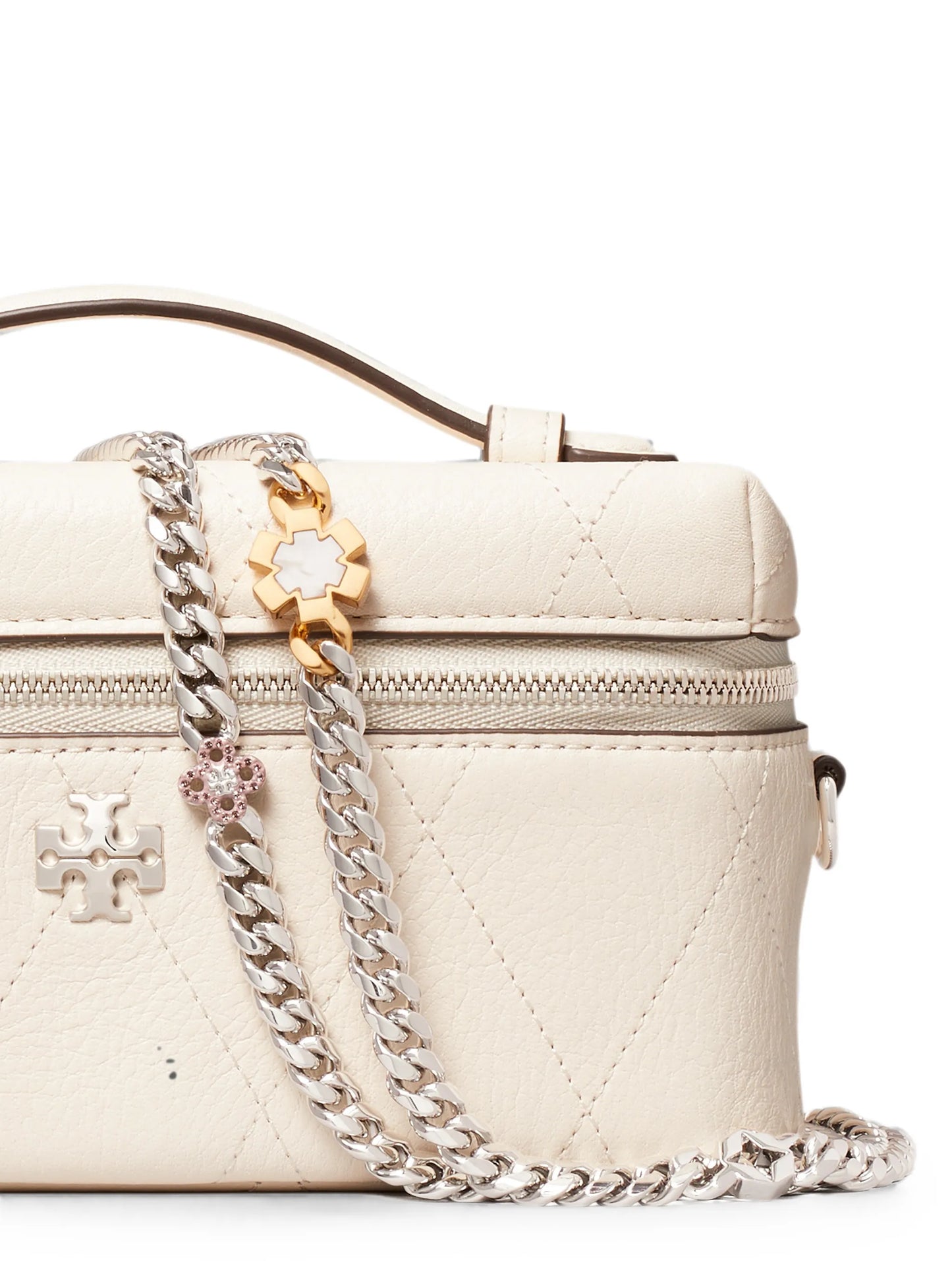 Charlie quilted leather shoulder bag