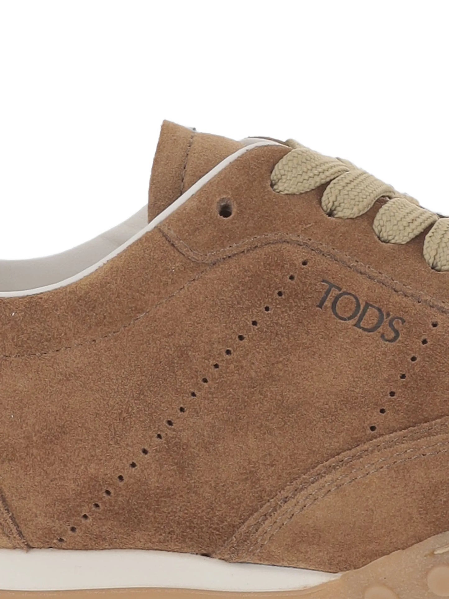 sneakers in suede