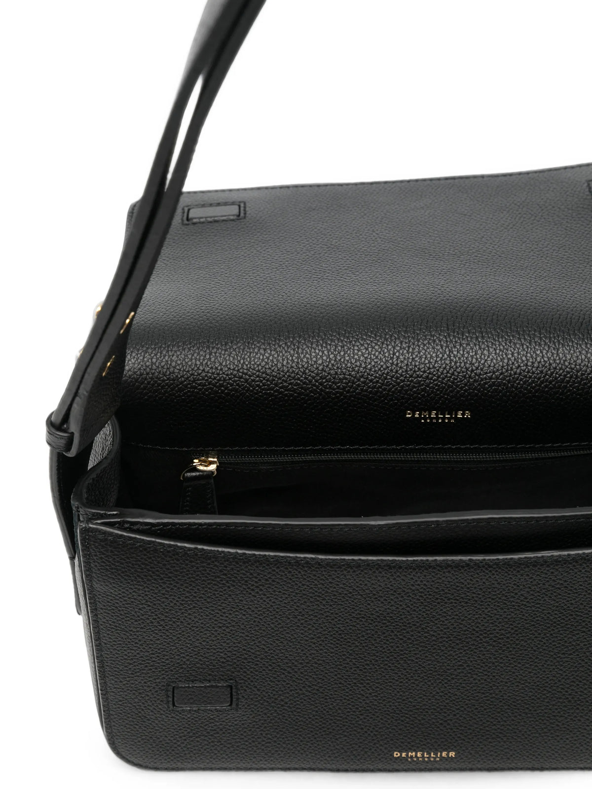 New York grained leather crossbody bag