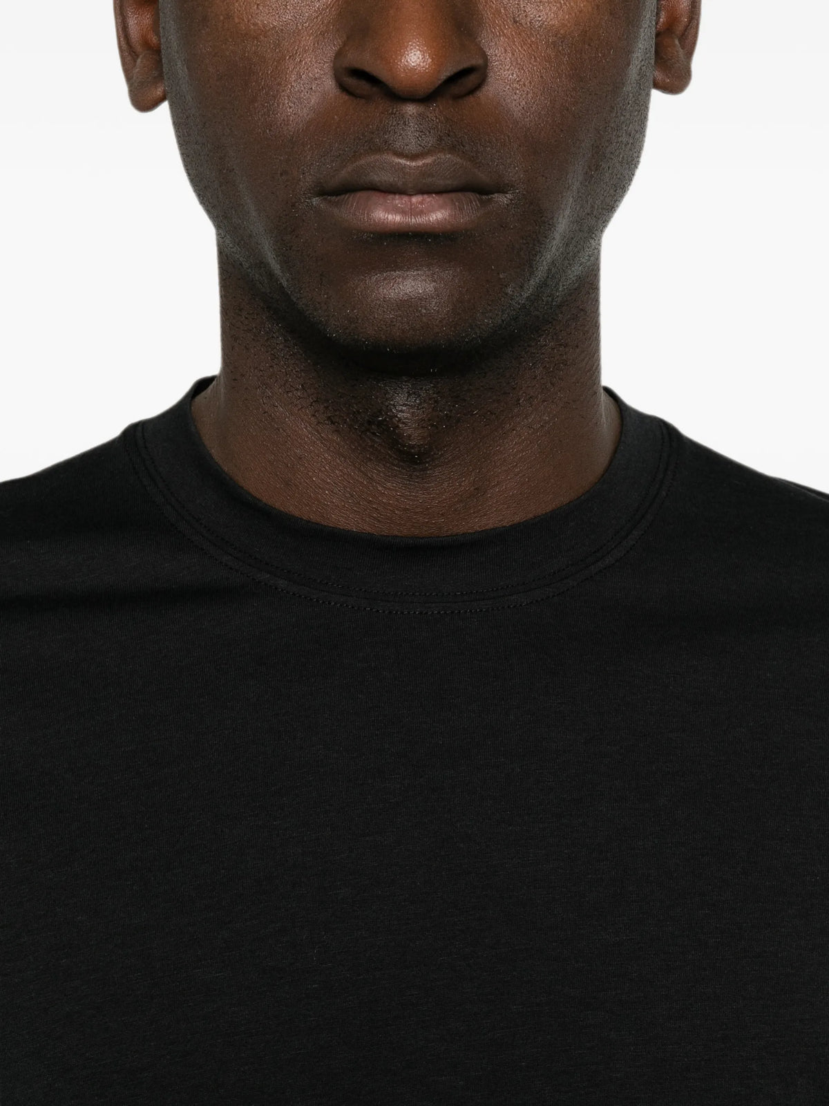lyocell cotton crew neck t-shirt