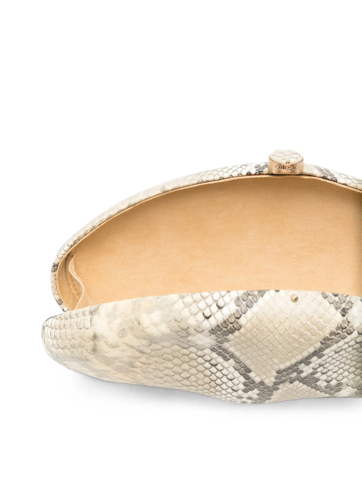 The Caldera snake-effect clutch bag