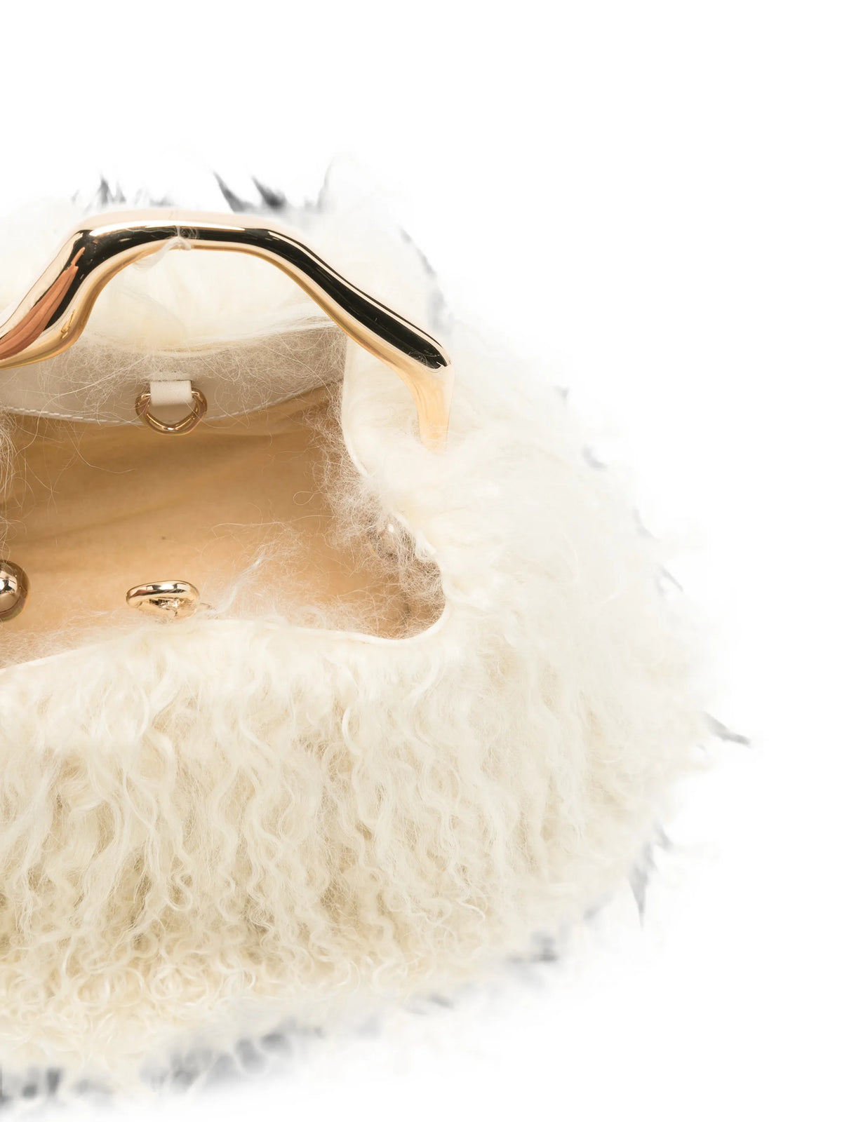 Solene shearling tote bag