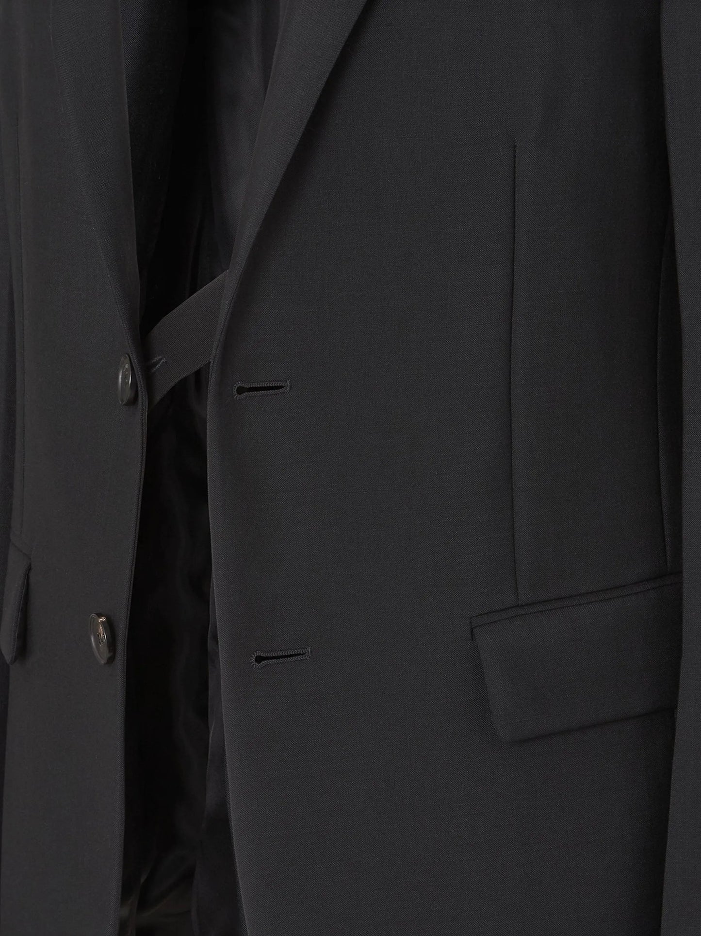 single-breasted blazer