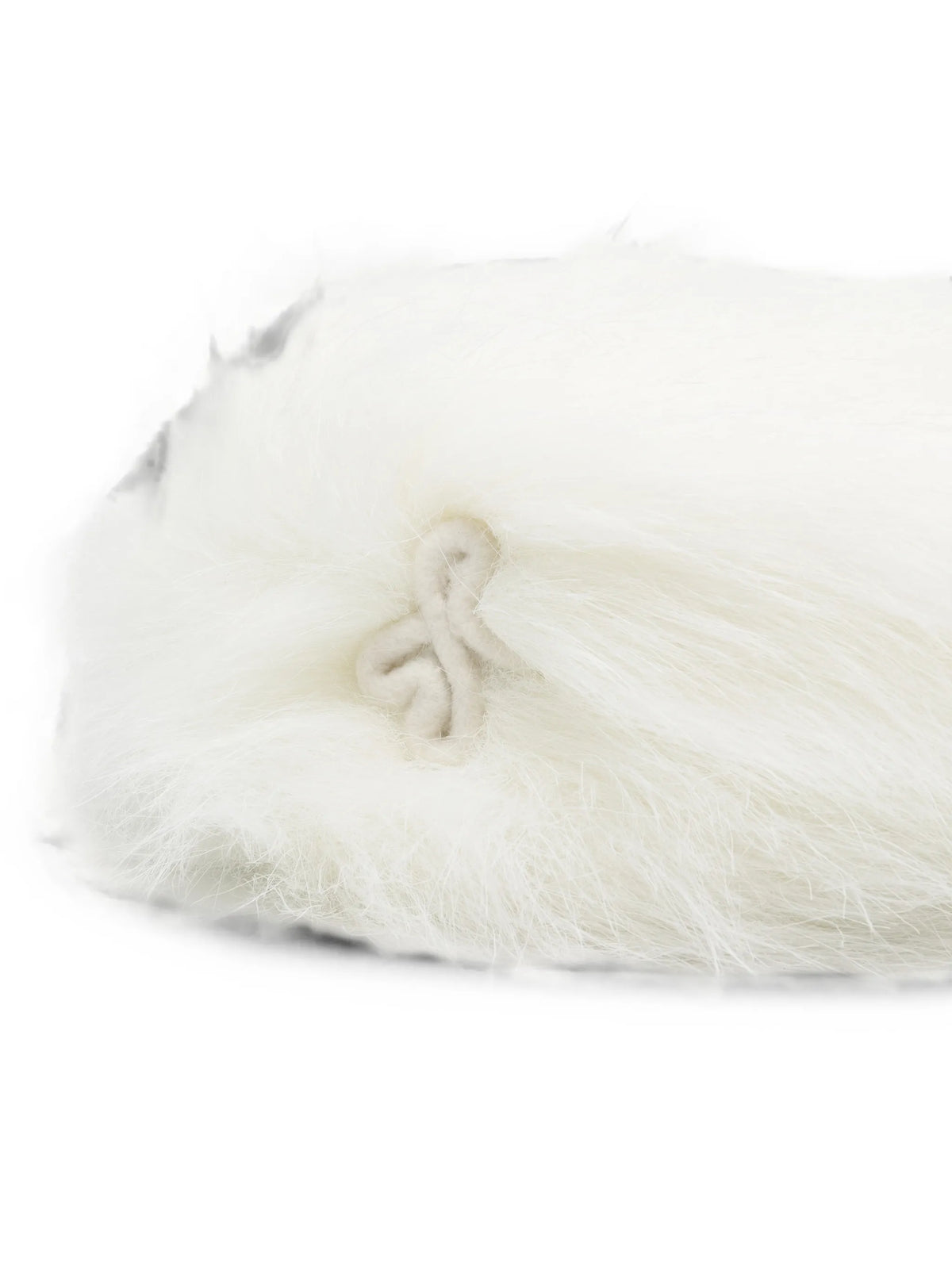 faux-fur pillbox hat