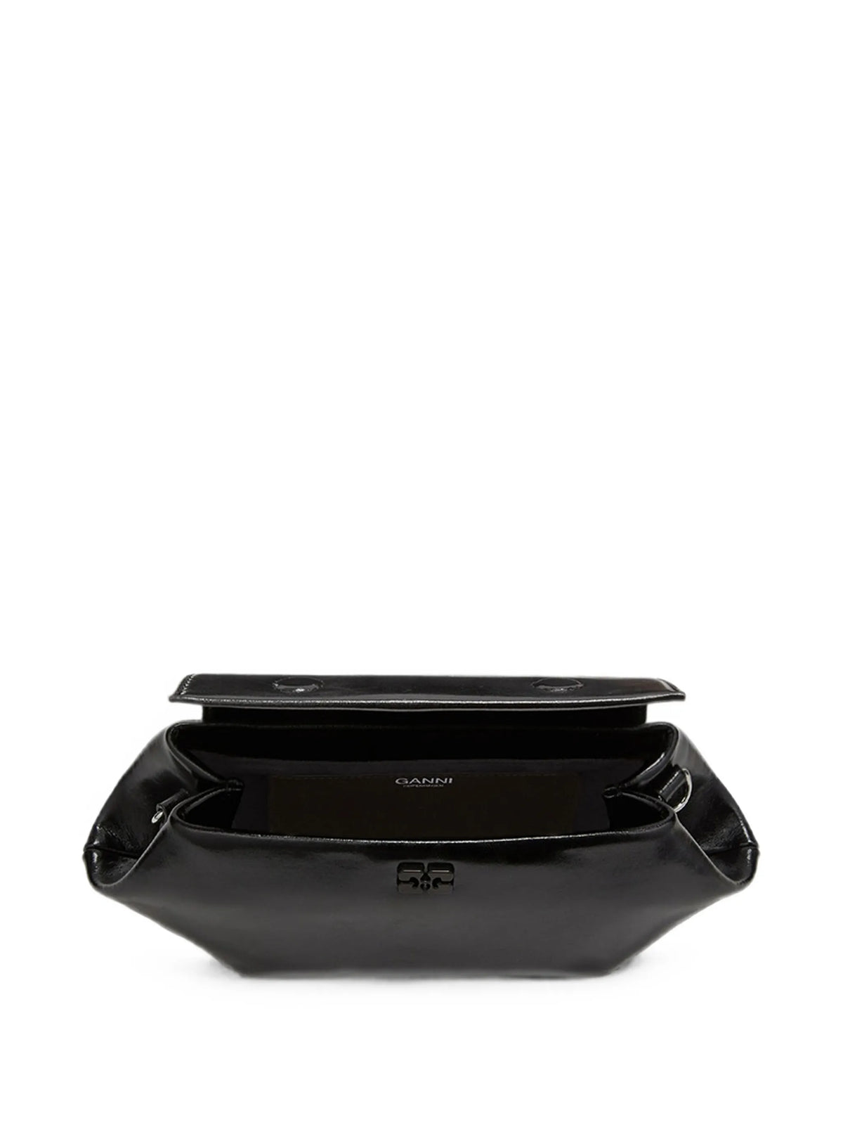Bou bag East/West shine in black