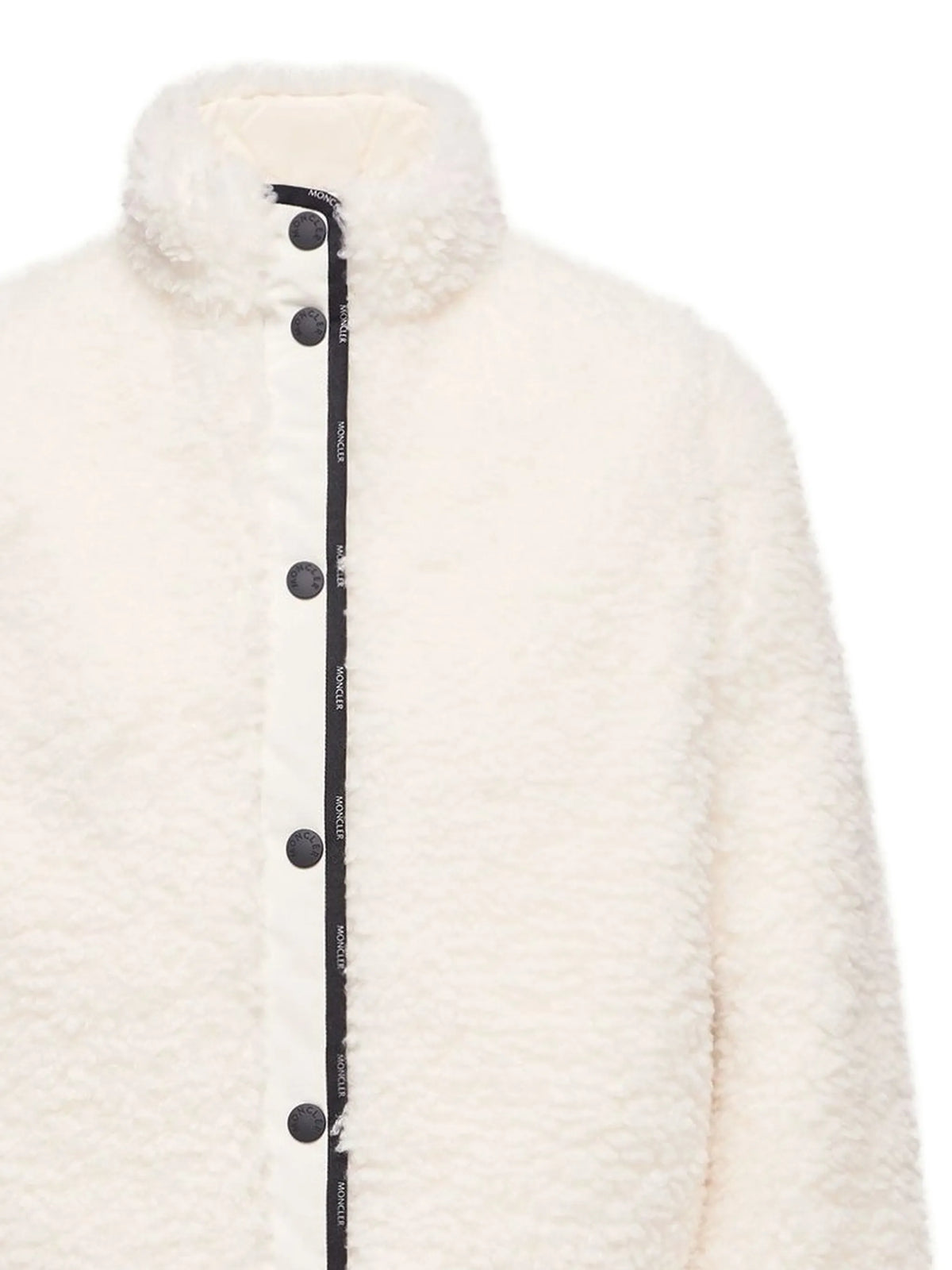 diamond-quilted padded cardigan
