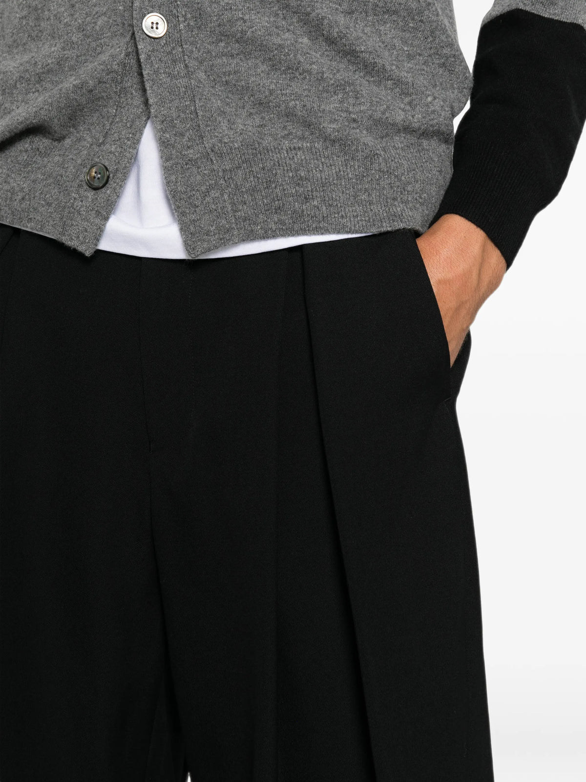 wool shorts