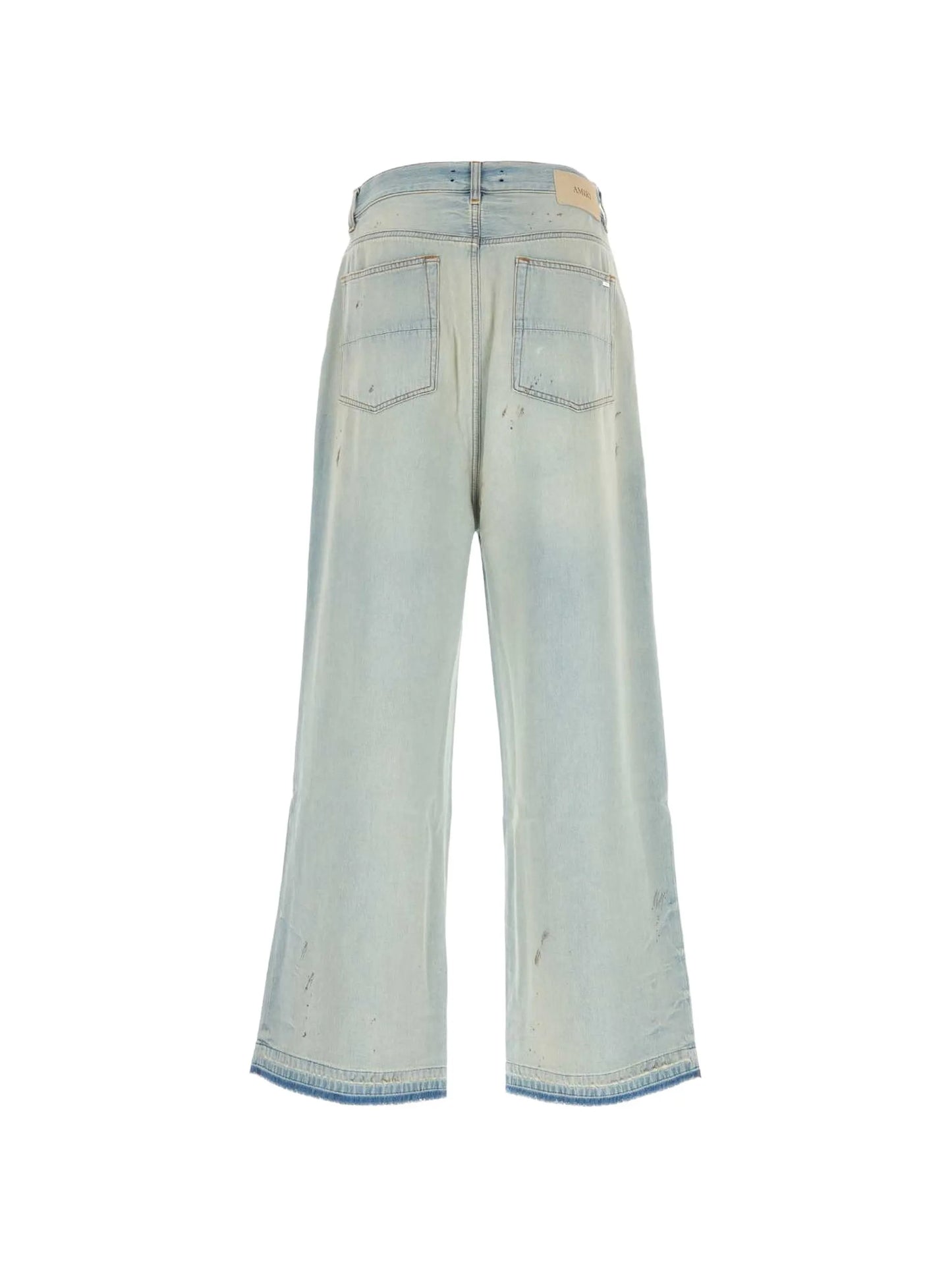 distressed pocket jeans
