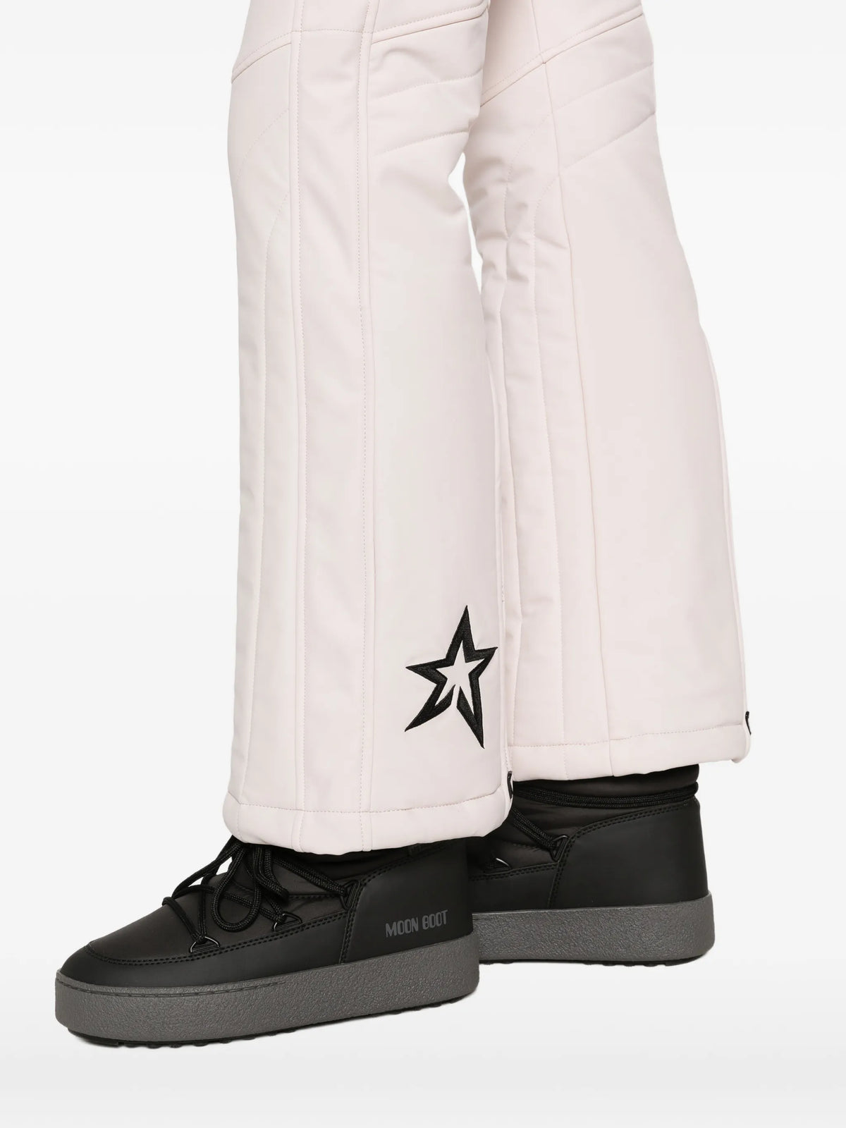 Slalom logo-strap ski pants