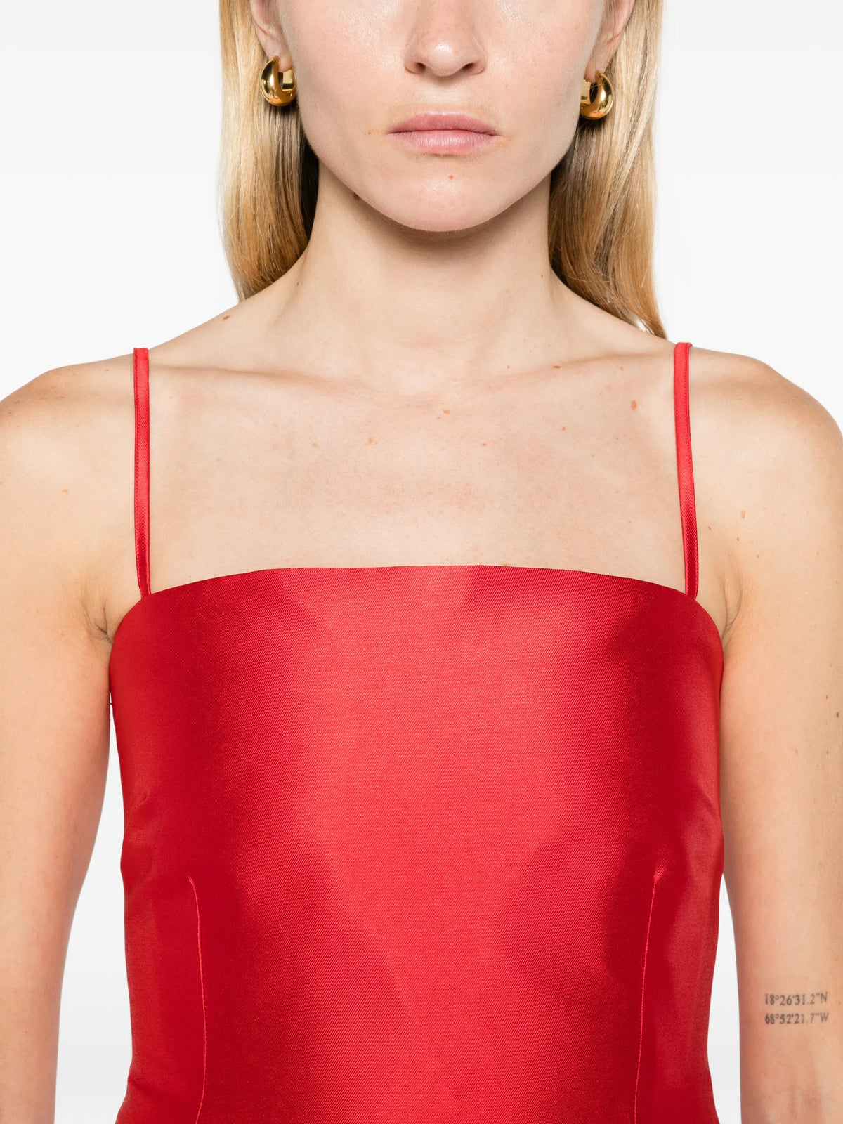 The Bessette mini dress red