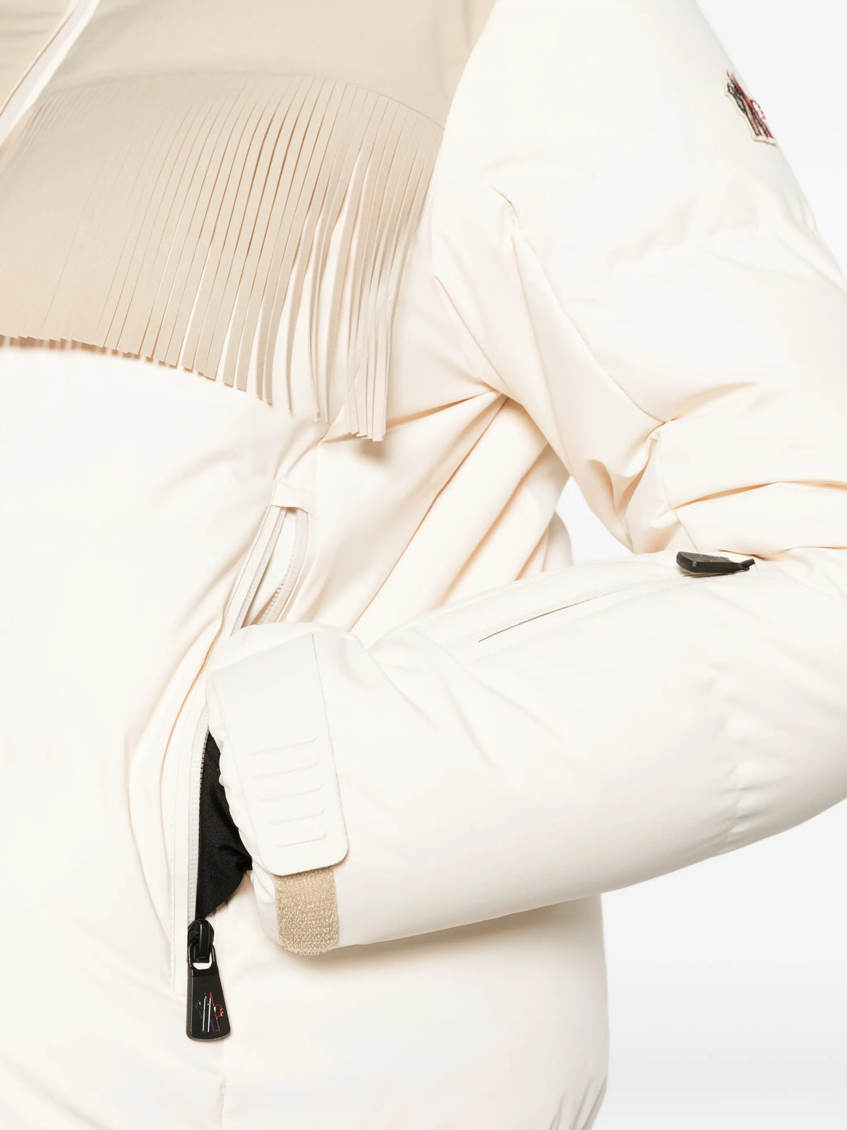 Bessin fringe-trimmed ski jacket