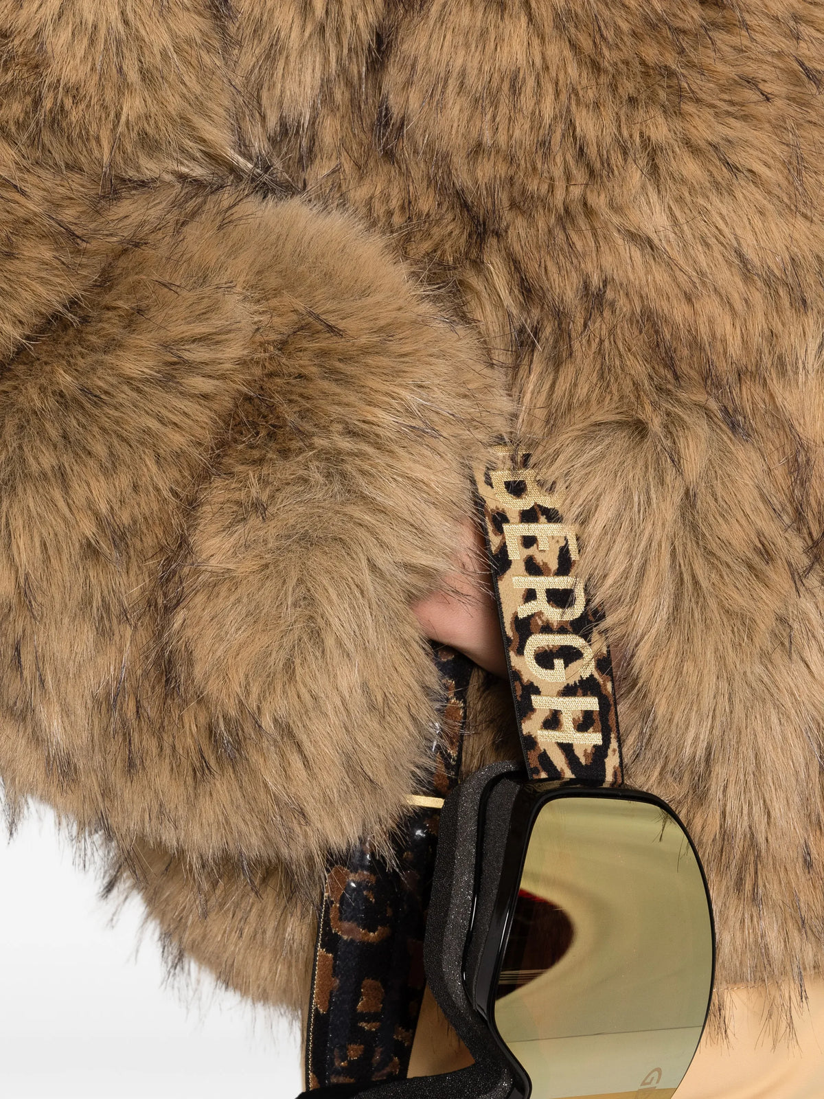 Nuku faux-fur ski jacket