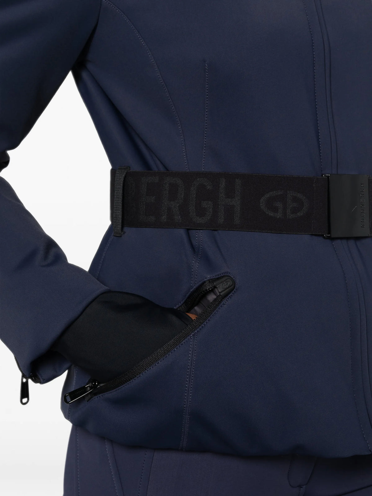 Hida fur-trim ski jacket