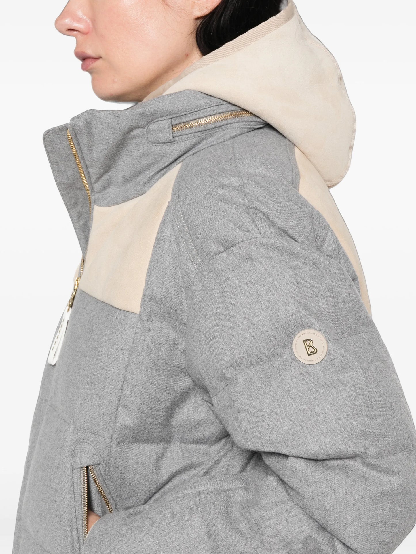 Moja hooded quilted jacket