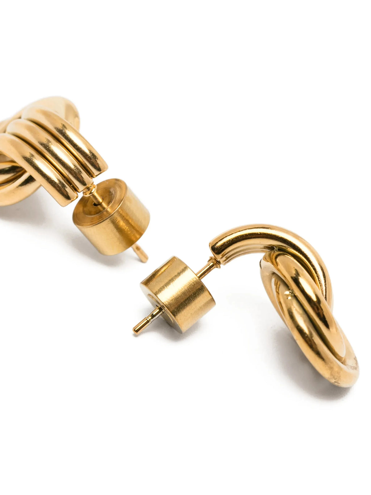 micro knot earrings