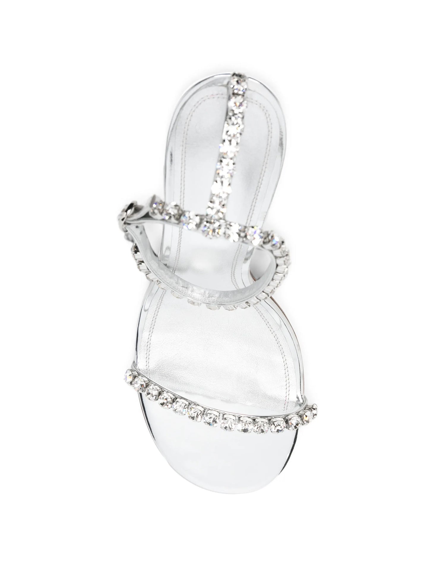 Gigi crystal-embellished heeled sandals