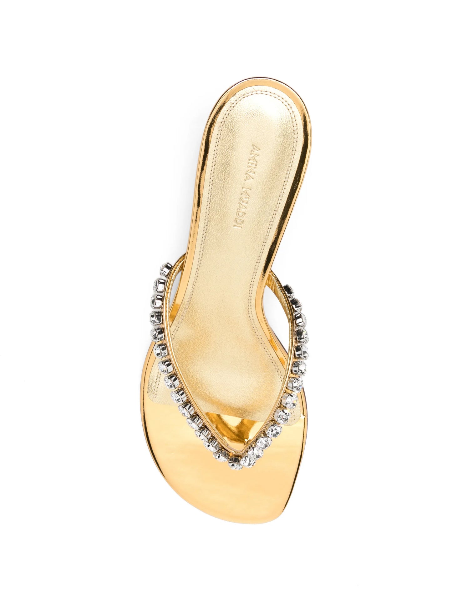 Gigi crystal-embellished heeled sandals