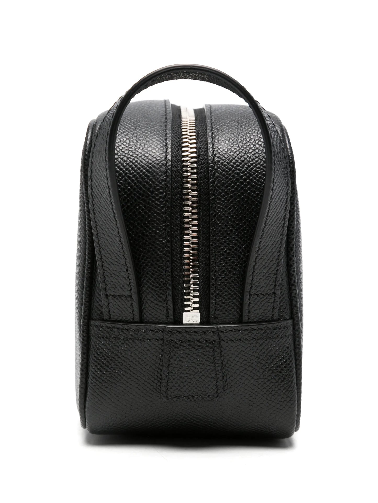 toiletry bag in calfskin leather