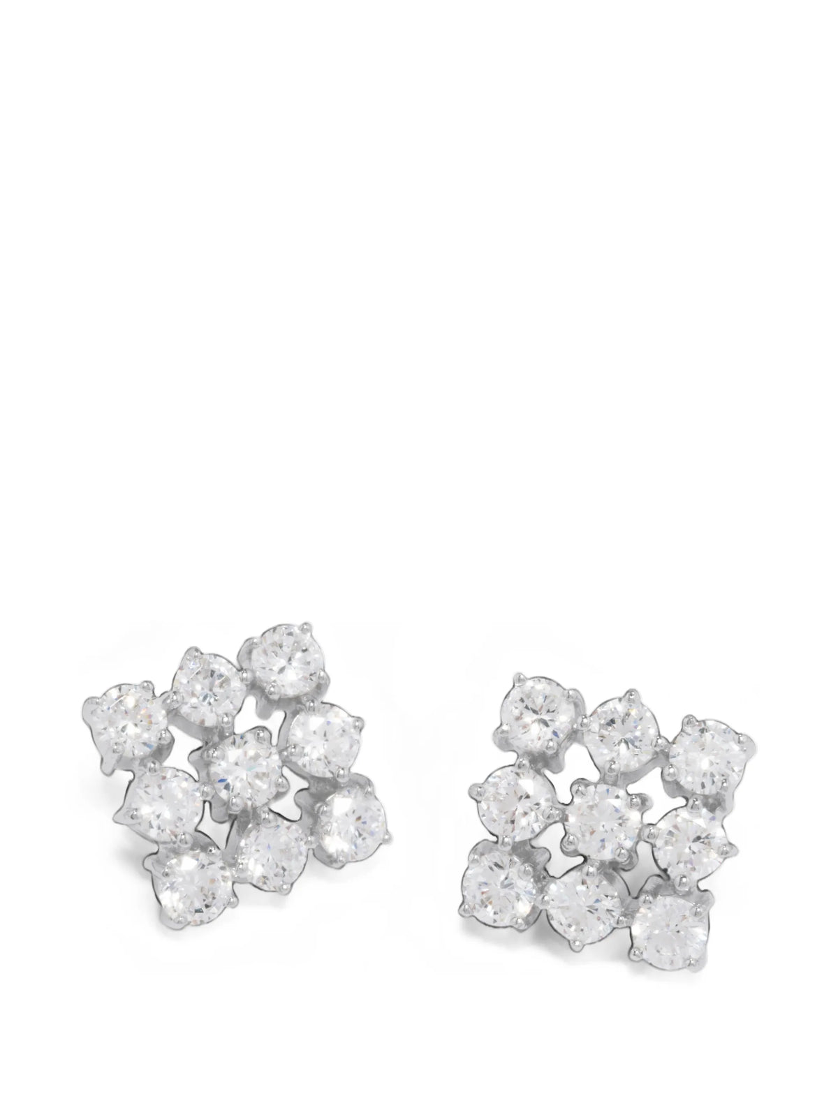 Notsobig Juggernaut cubic zirconia stud earrings