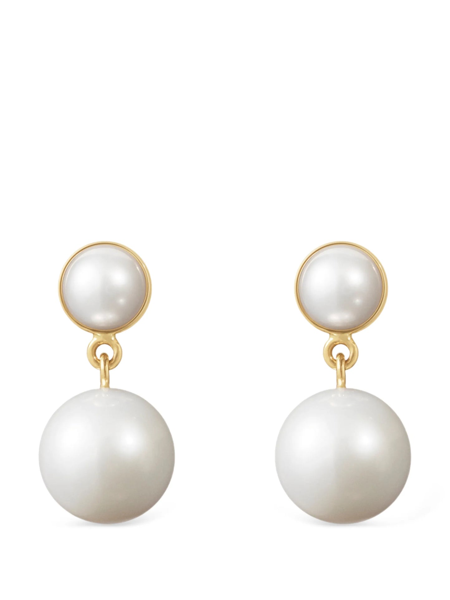 Luce de Perle freshwater pearl drop earrings