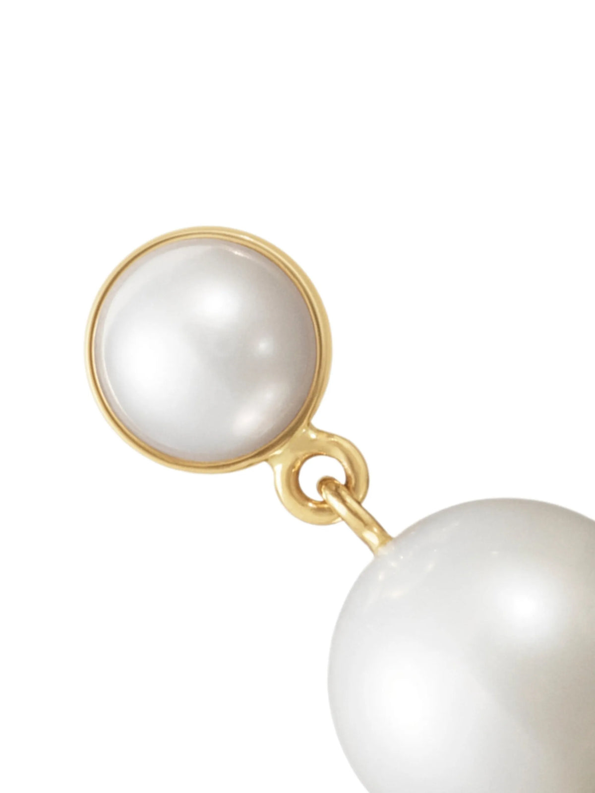 Luce de Perle freshwater pearl drop earrings