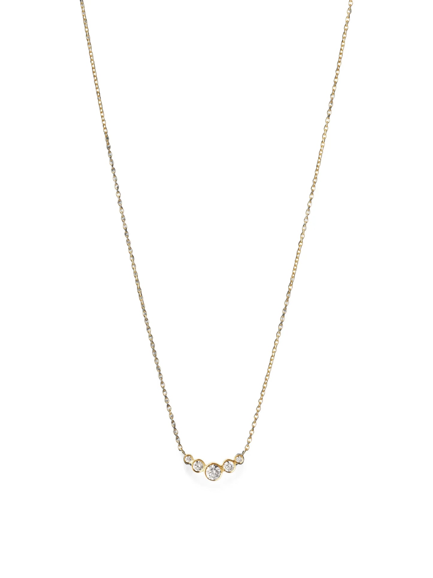 Petite Dentelle diamond necklace