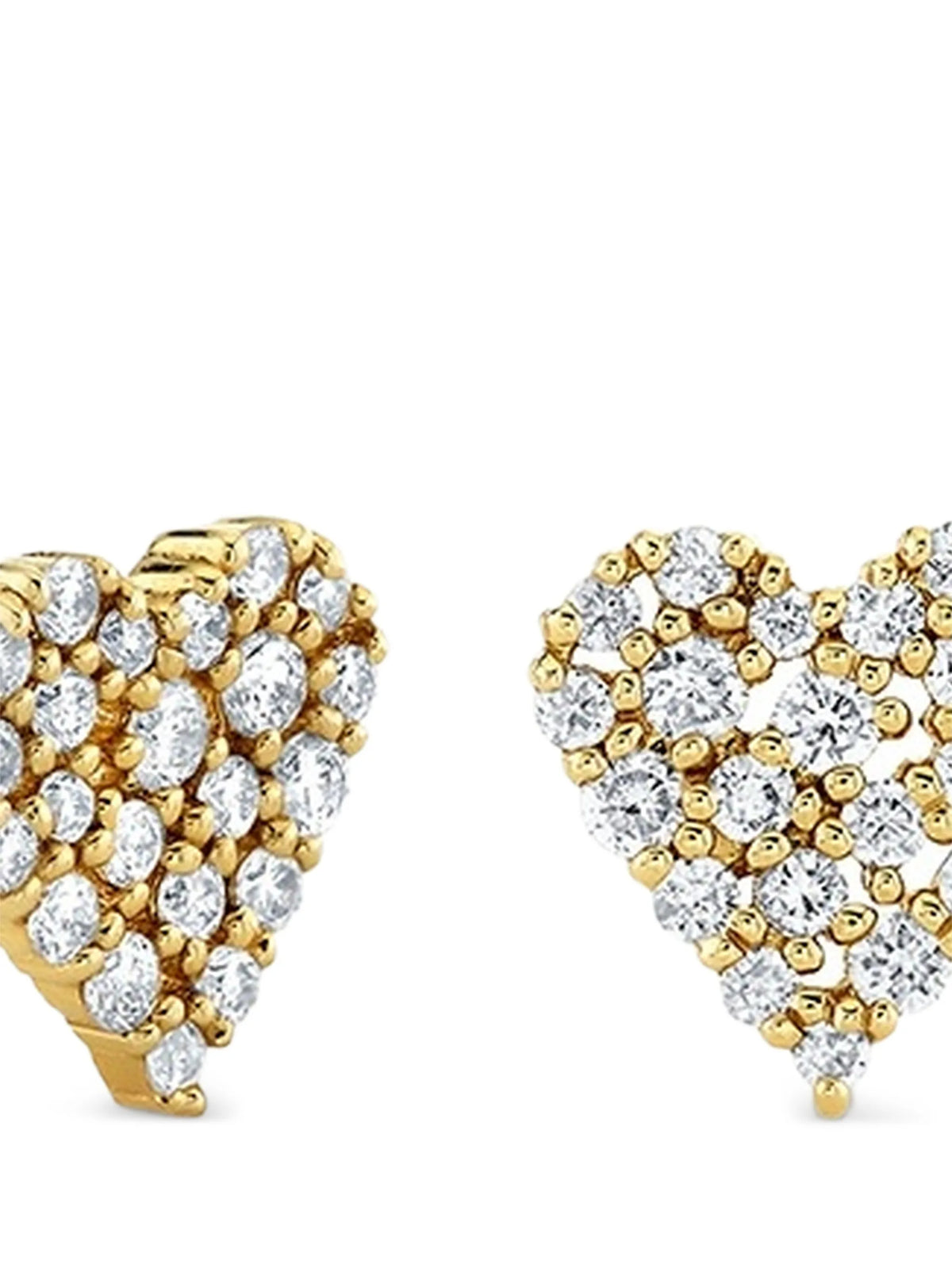 Cocktail Heart diamond stud earrings