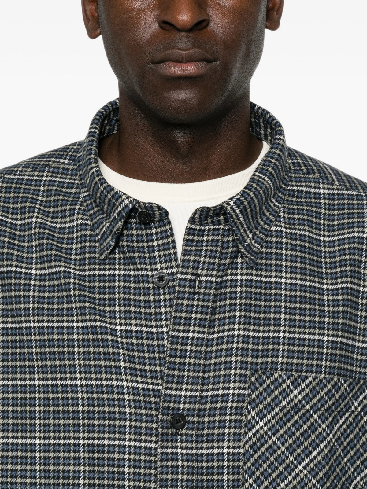 Todrick houndstooth shirt