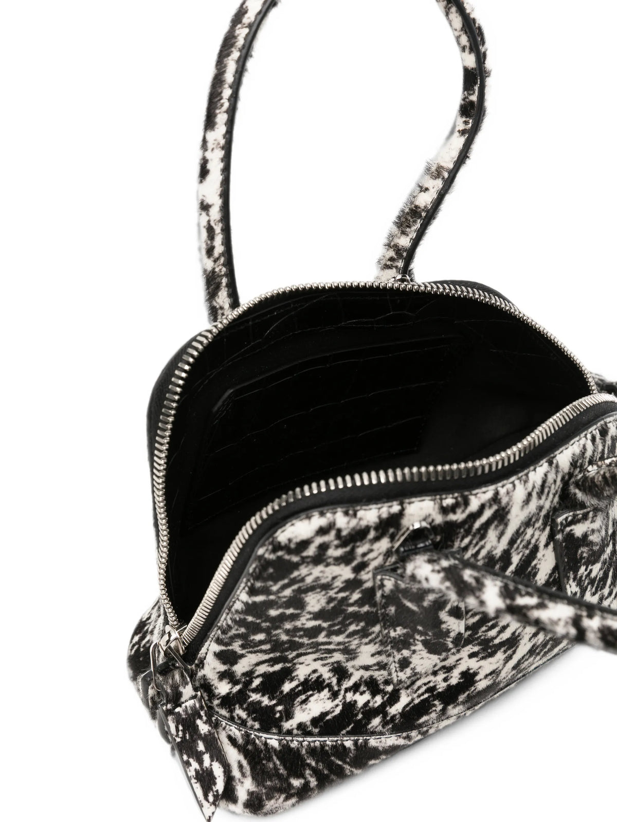 mini Sant Ambroeus animal-print tote bag
