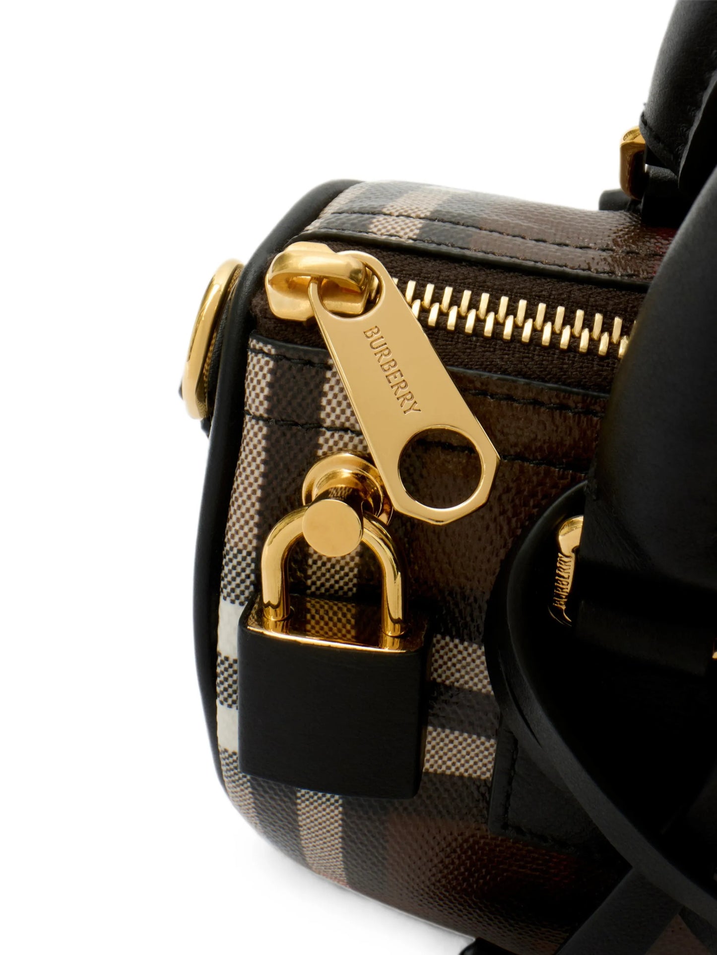 mini Check Bowling bag