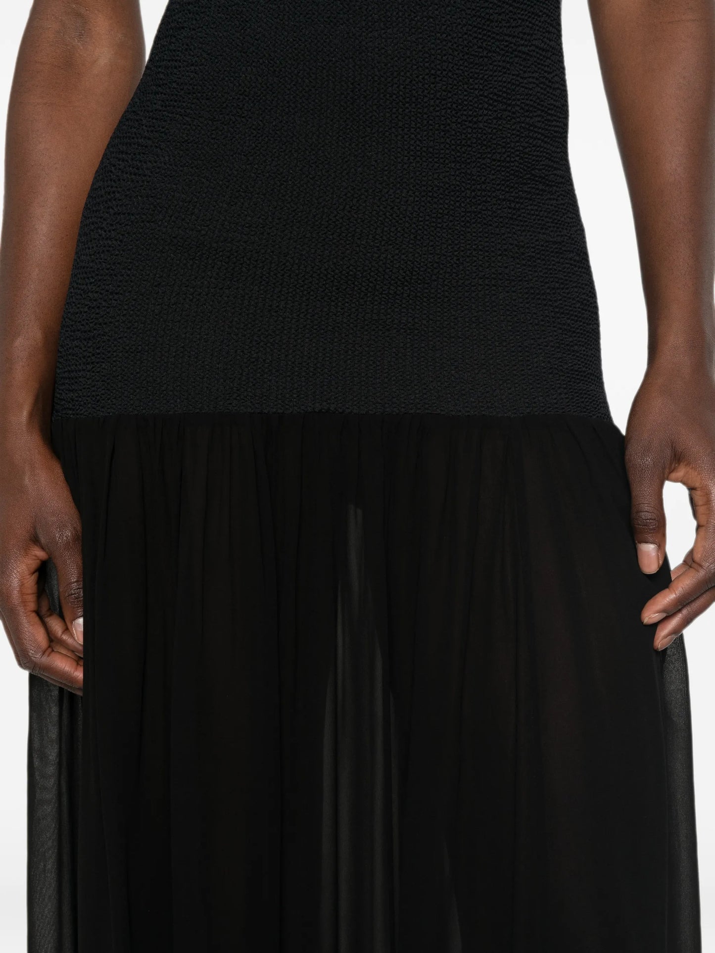 Sandy one-shoulder maxi dress