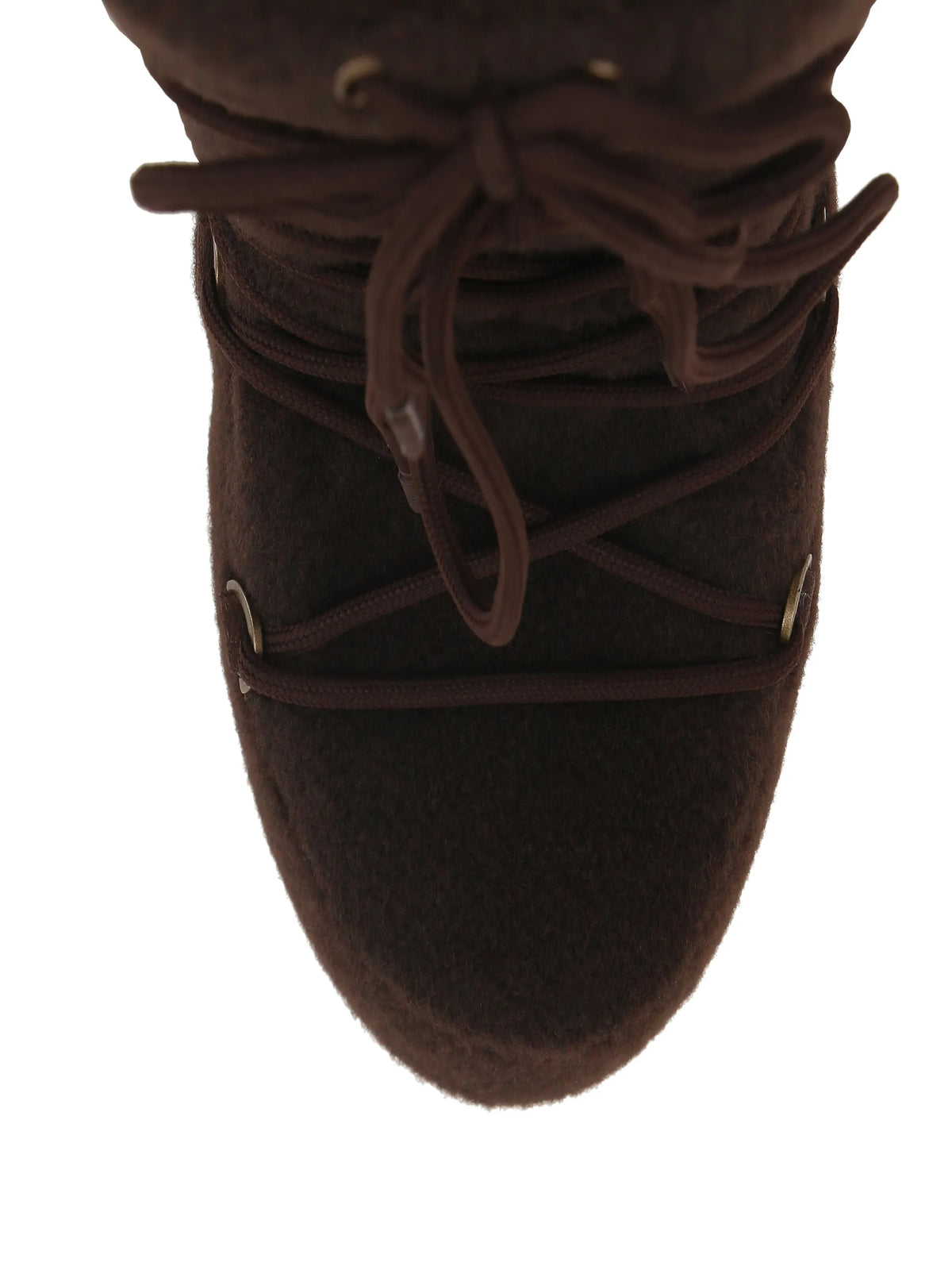 Icon nubuck dark brown felt boots