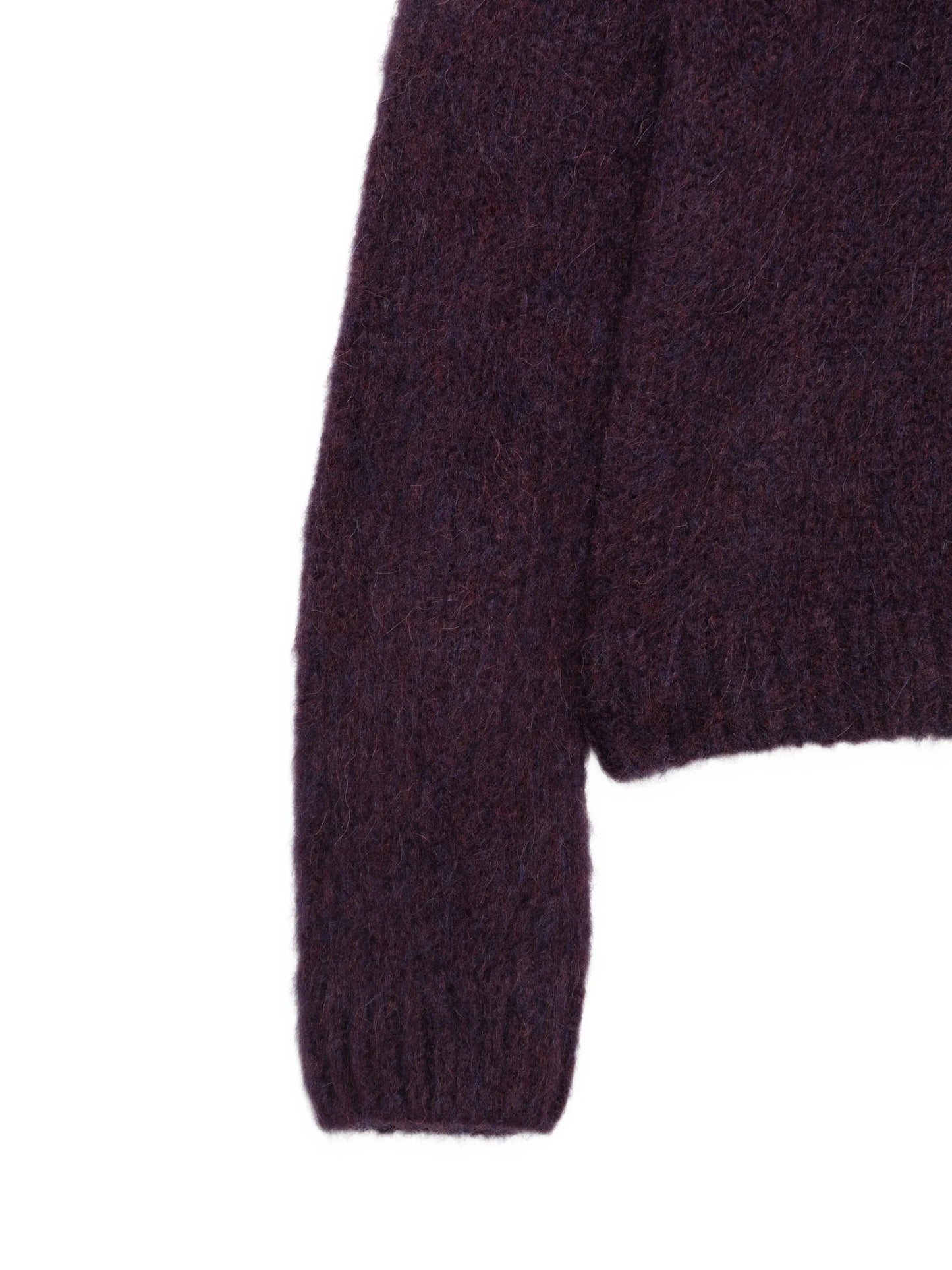 alpaca button-up cardigan