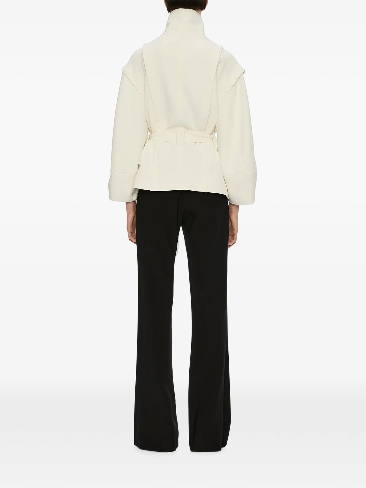 Virelle Parapet belt-waist jacket