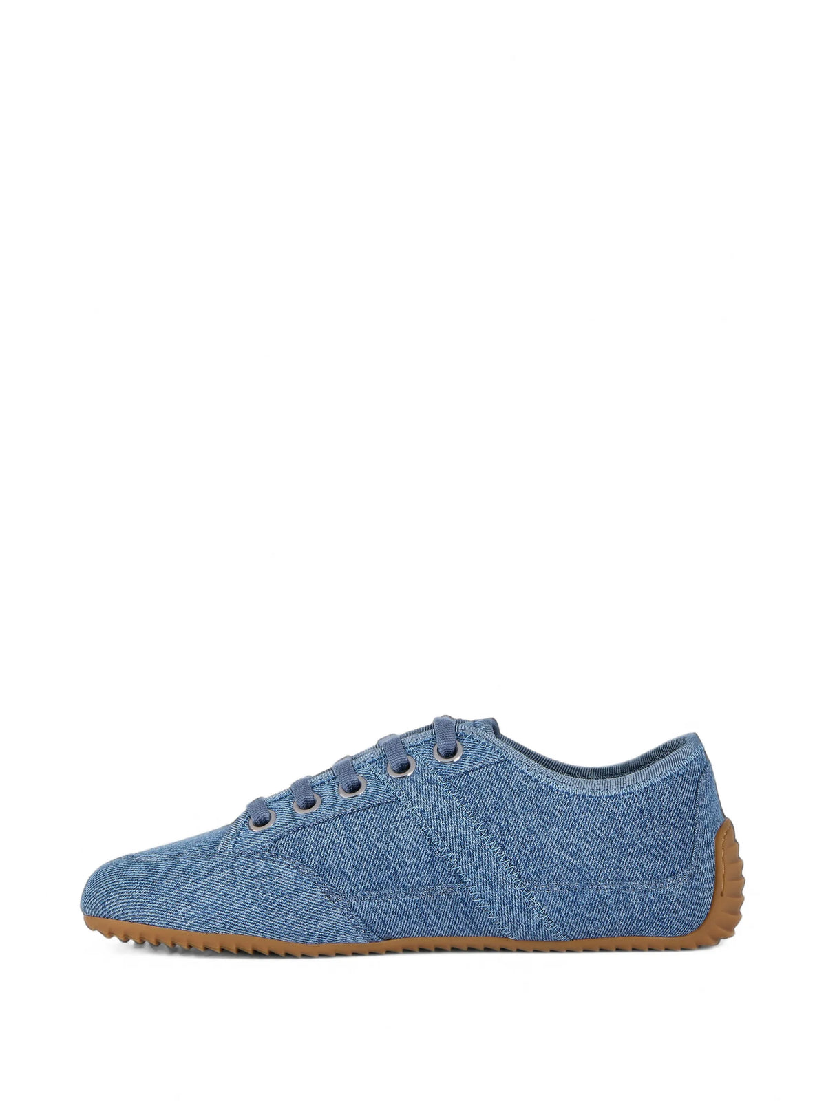 slim sneakers in denim