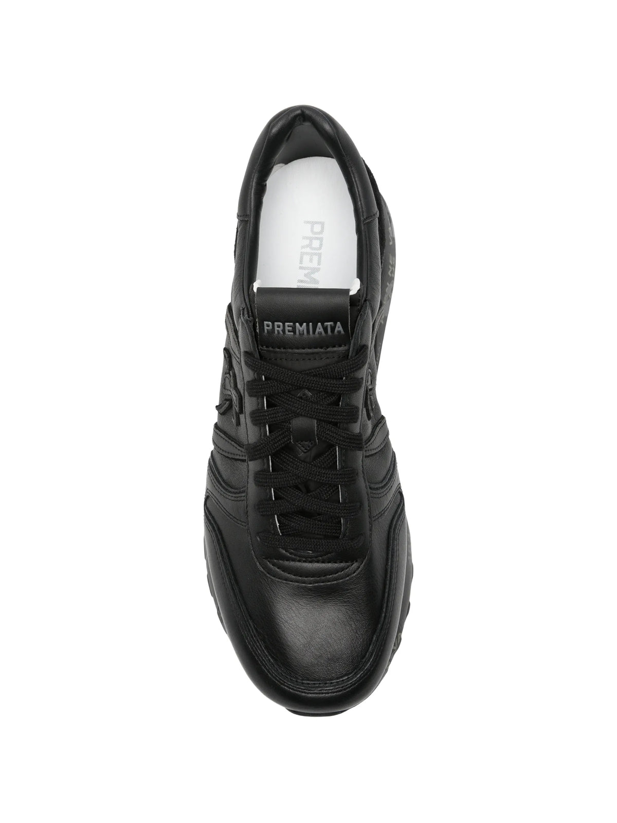 Lander logo-patch sneakers